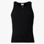 Filling Pieces Tank Top Zwart | Ribbed