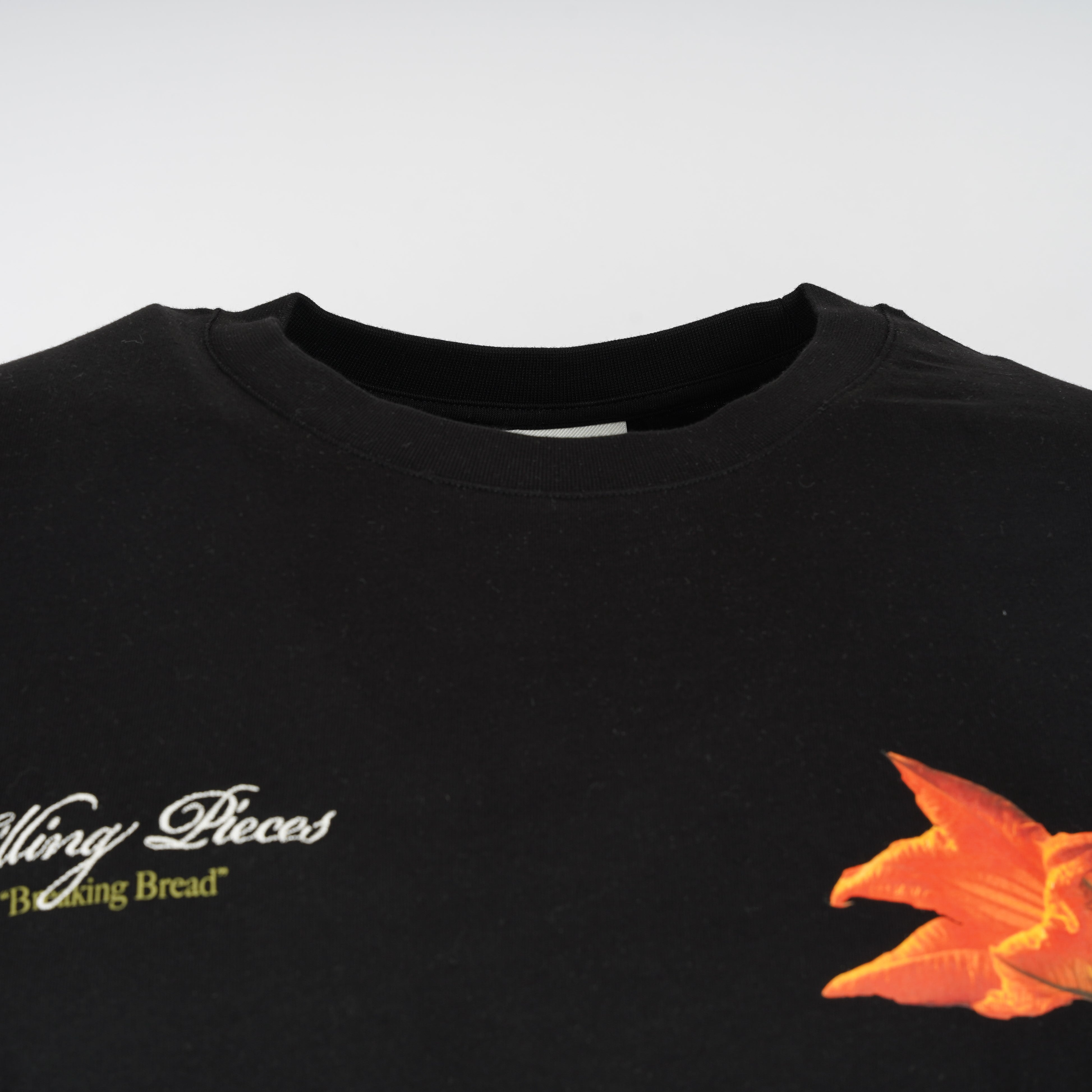 Filling Pieces T-Shirt Backprint Zwart | Zucchini