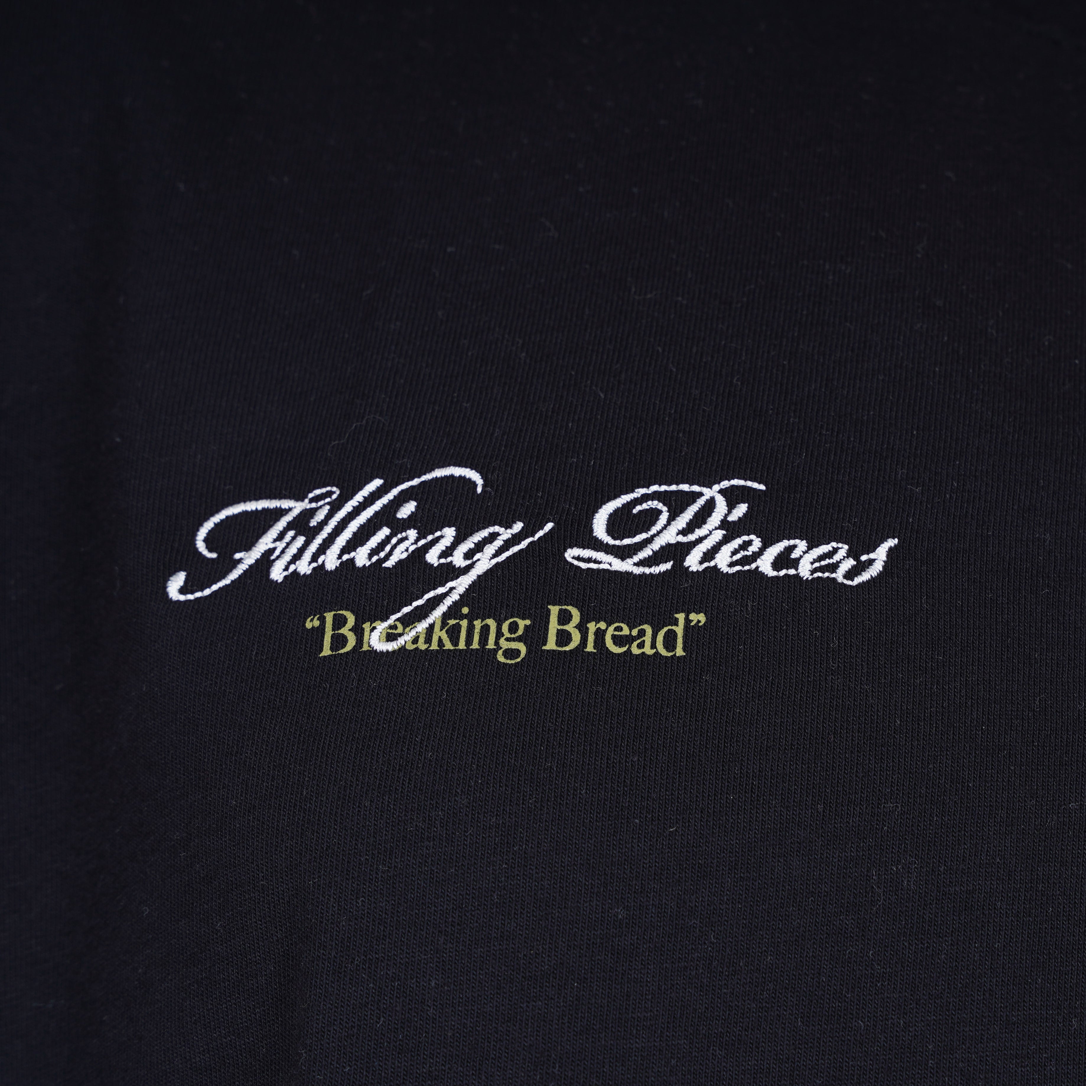 Filling Pieces T-Shirt Backprint Zwart | Zucchini