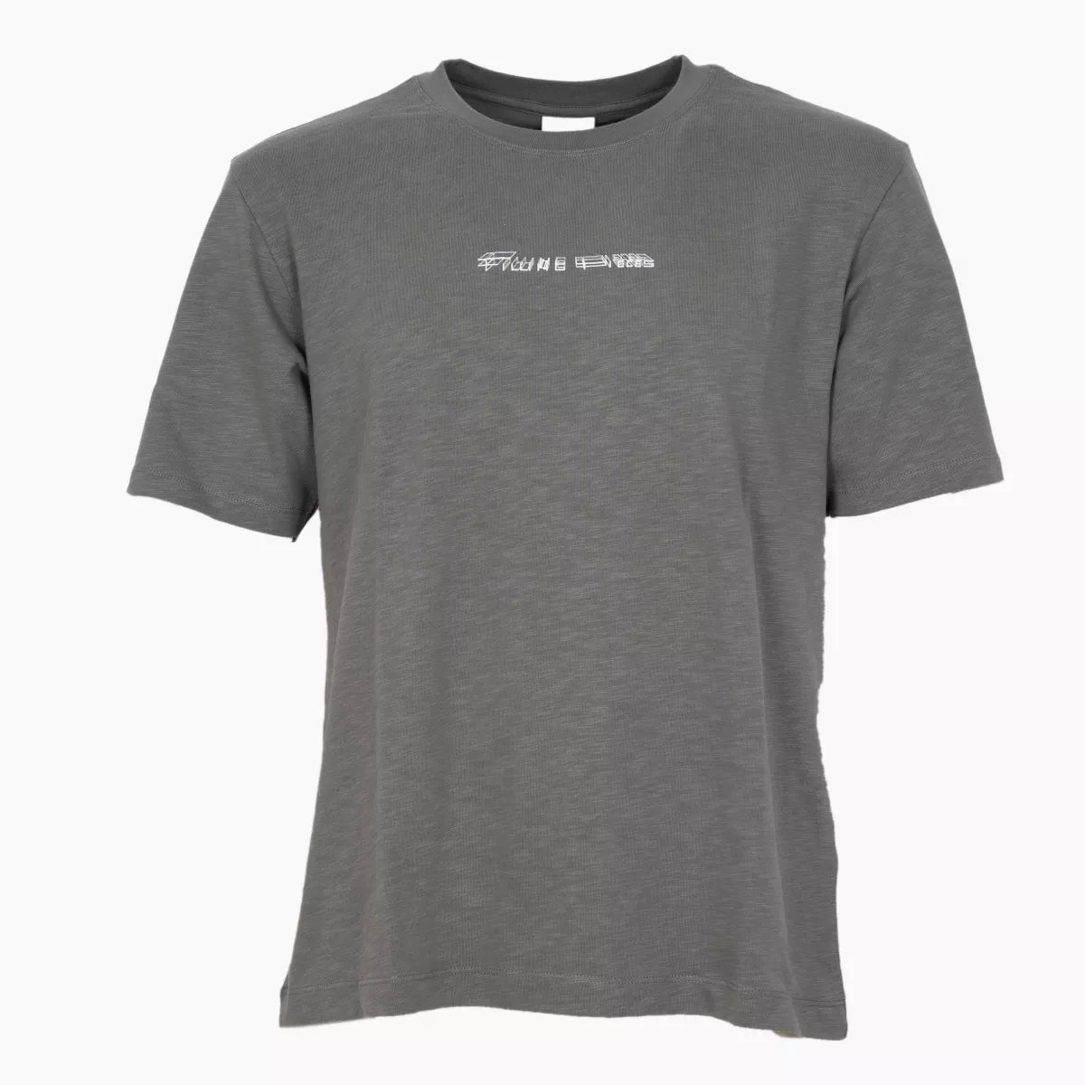 Filling Pieces T-shirt grijs | Chrome