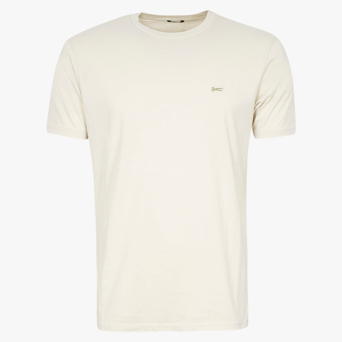 Denham T-Shirt Beige | Scissor Tee
