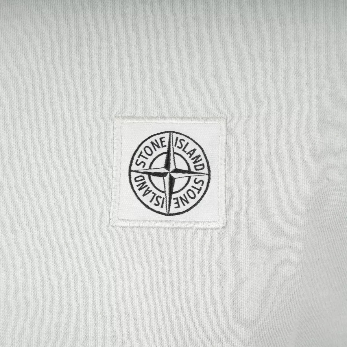 Stone Island Shirt Lichtgrijs | Combed Cotton Jersey