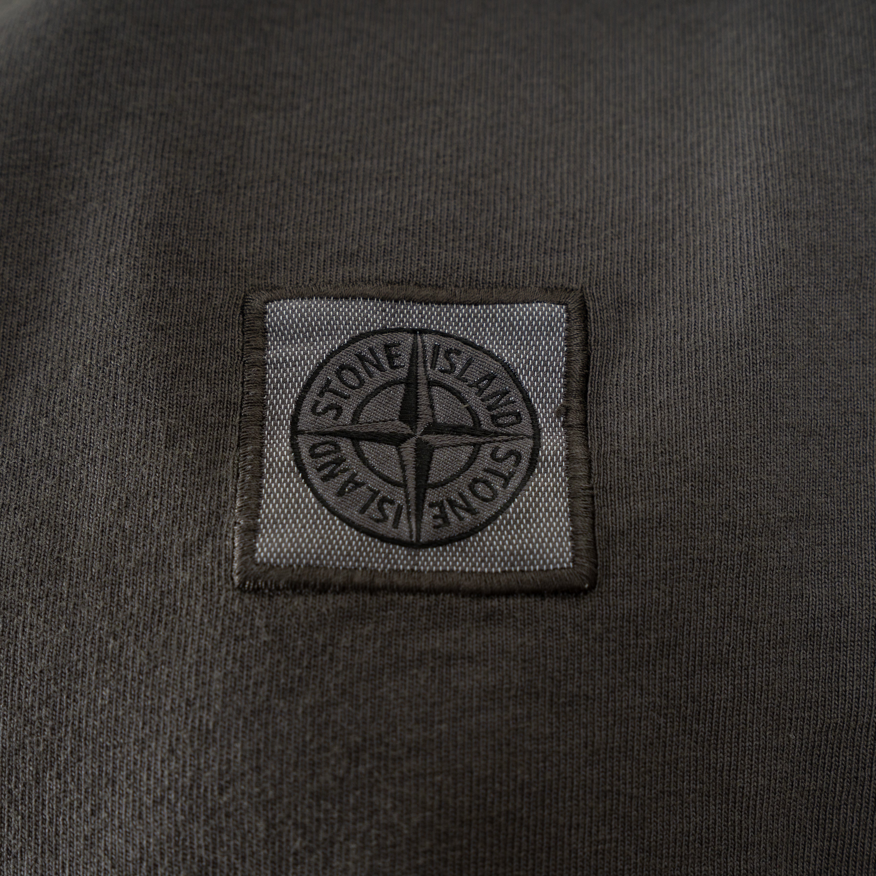 Stone Island T-Shirt Antraciet Grijs | Combed Cotton