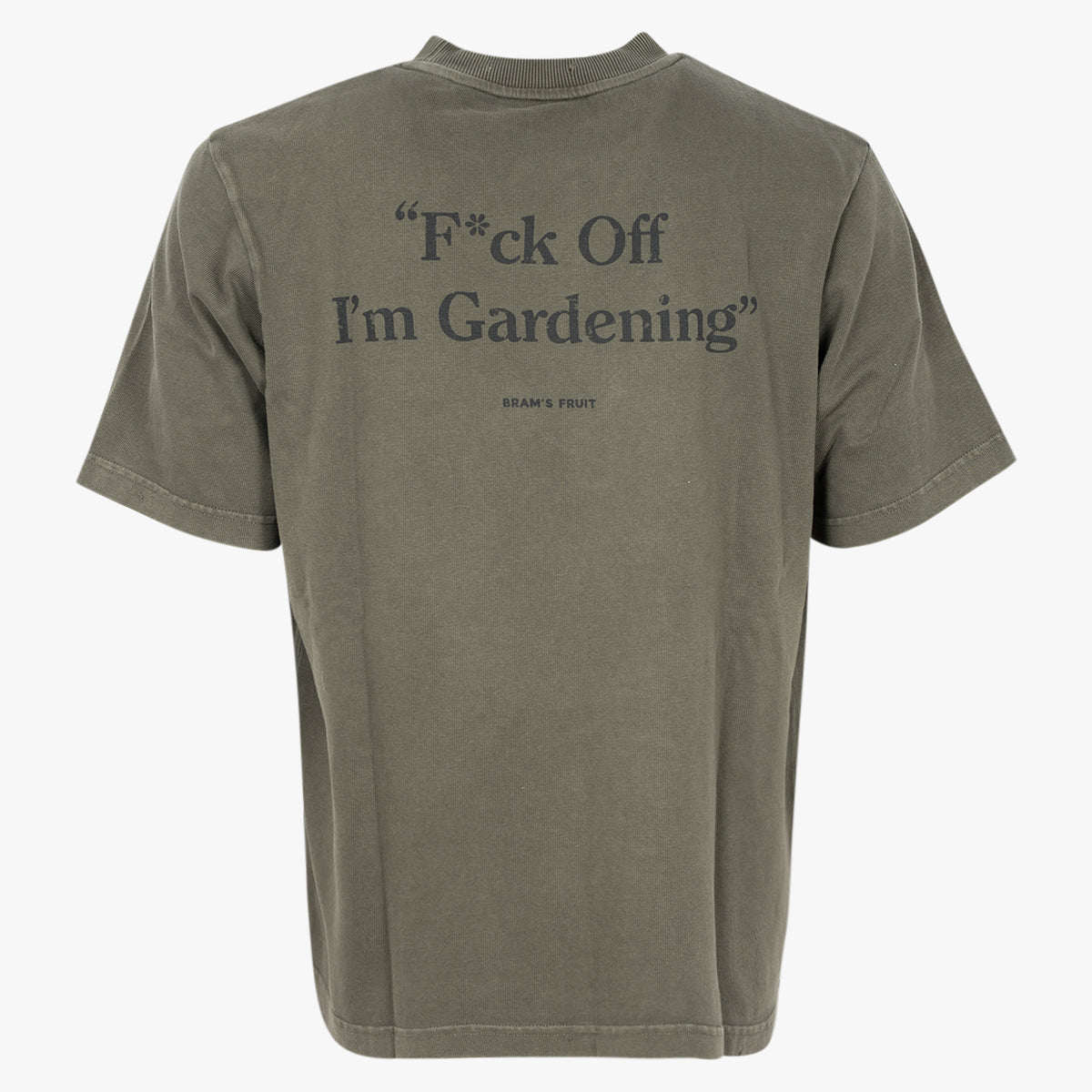 Bram's Fruit T-Shirt Backprint Grijs | F*ck Off Distressed