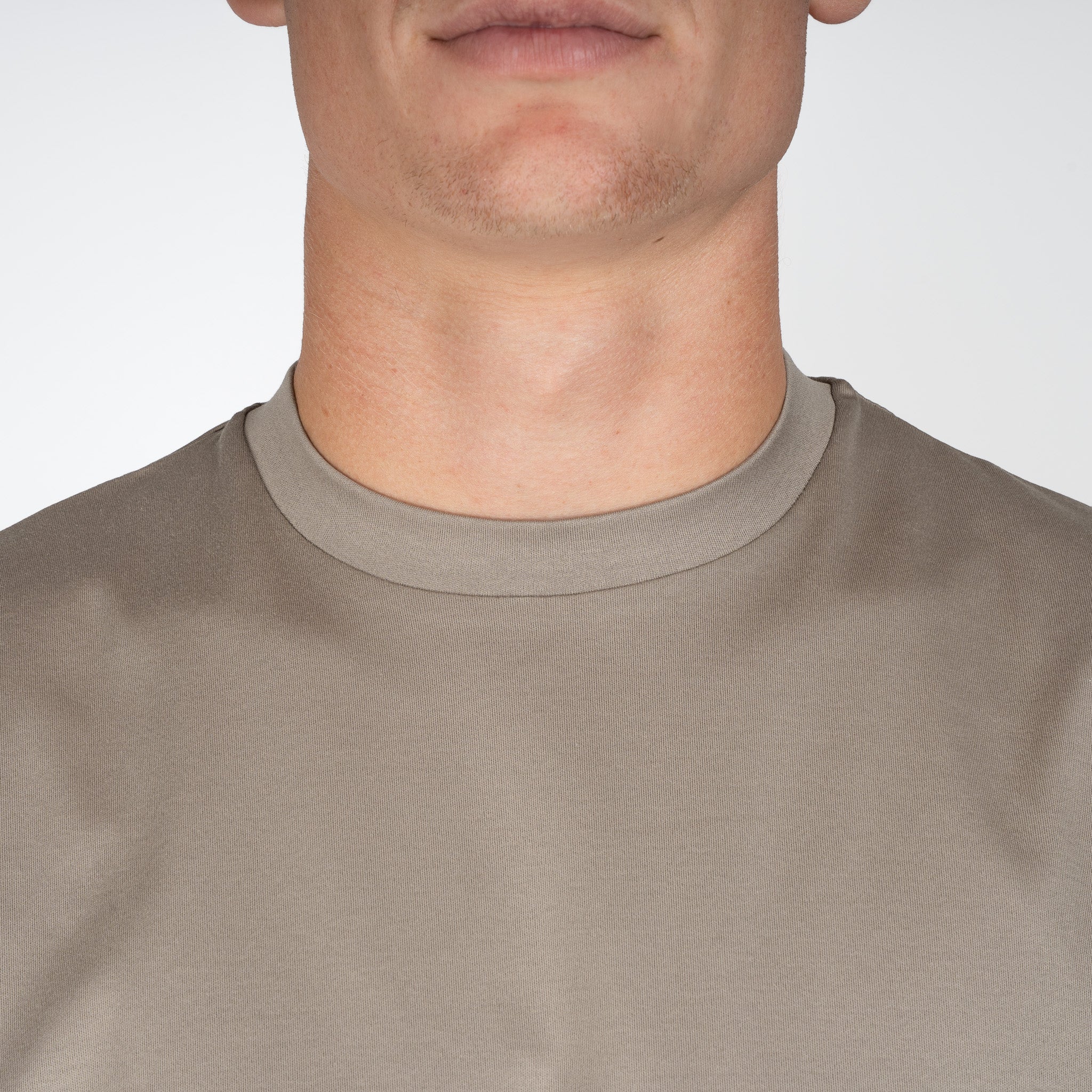 Valenza T-Shirt Grijs | Interlock Supima Oversized