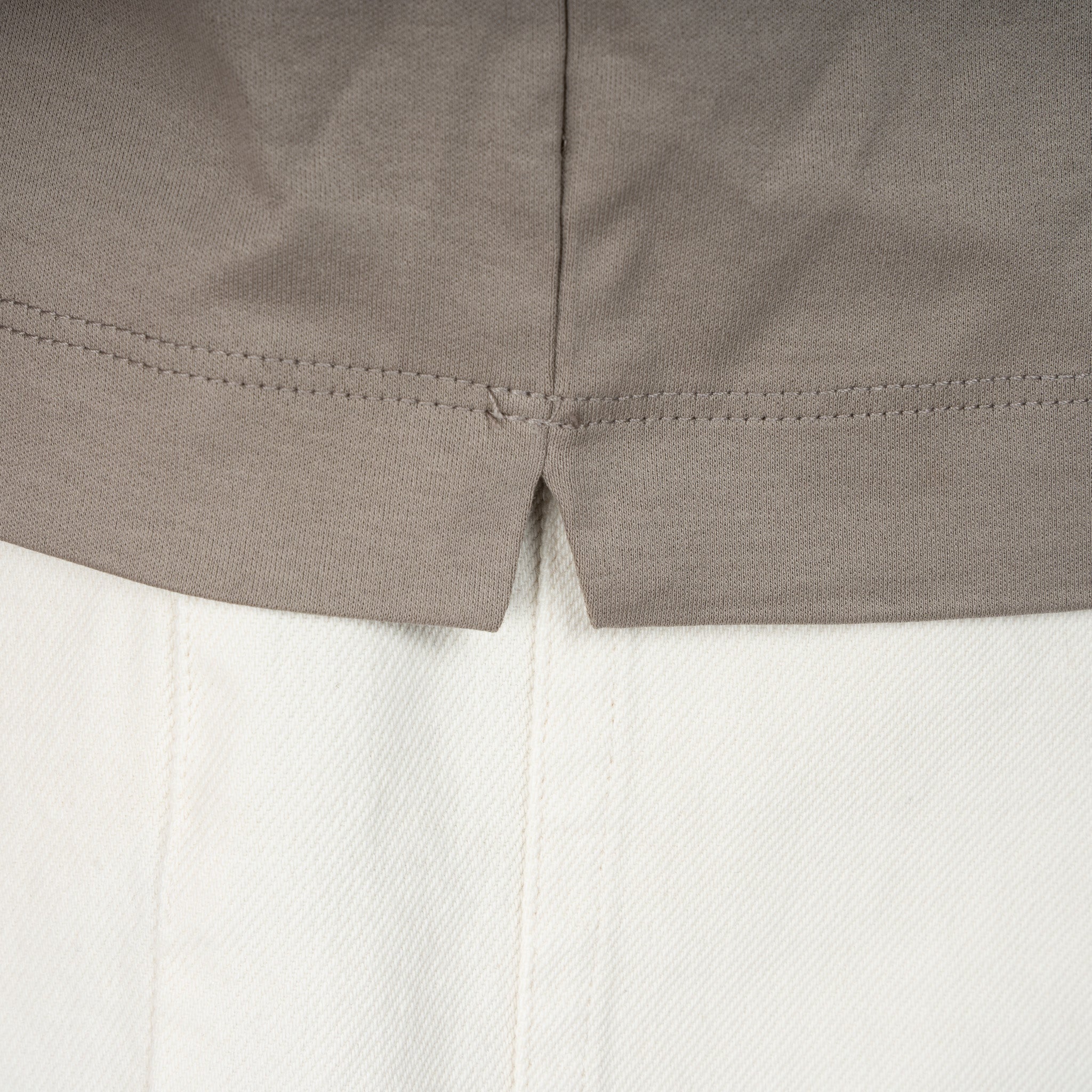 Valenza T-Shirt Grijs | Interlock Supima Oversized