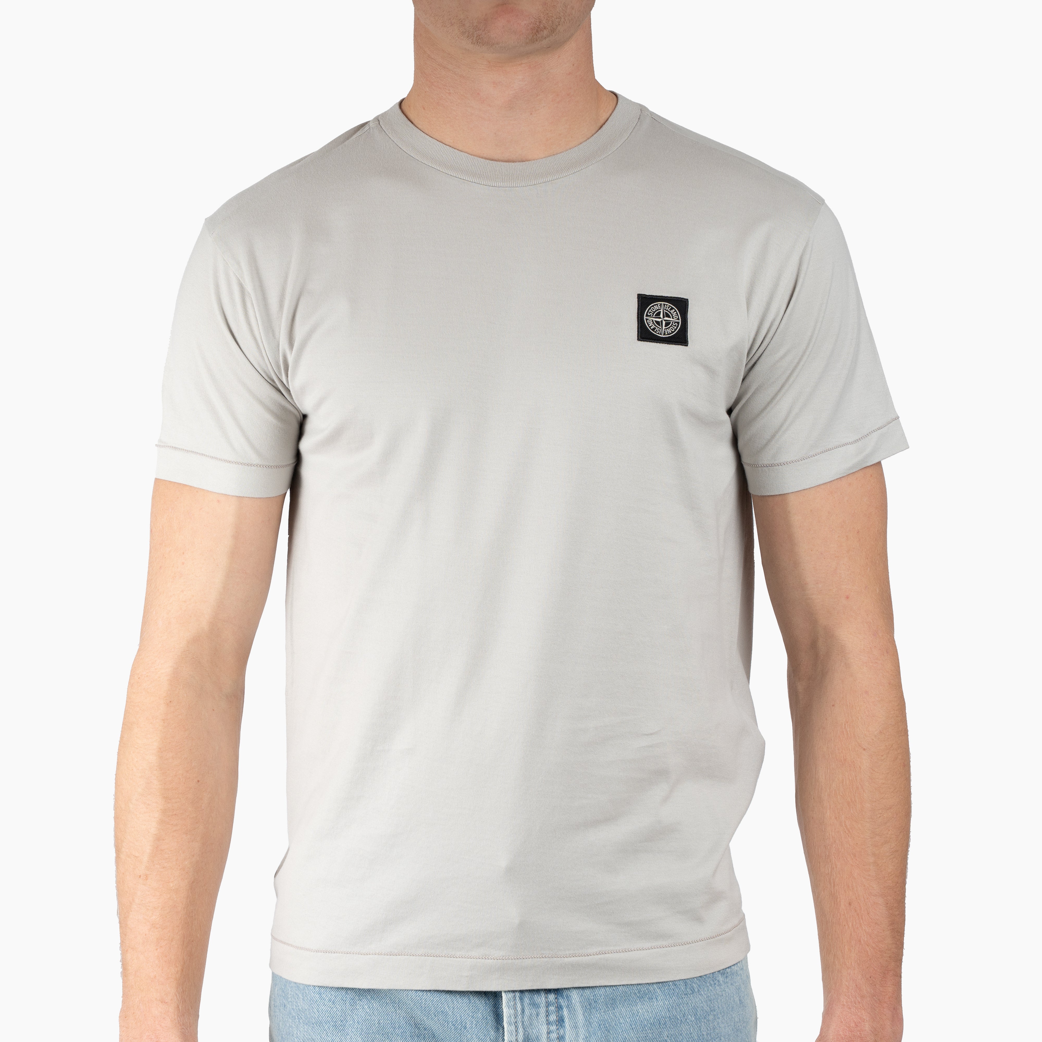 Stone Island T-Shirt Grijs | 60/2 Cotton Jersey