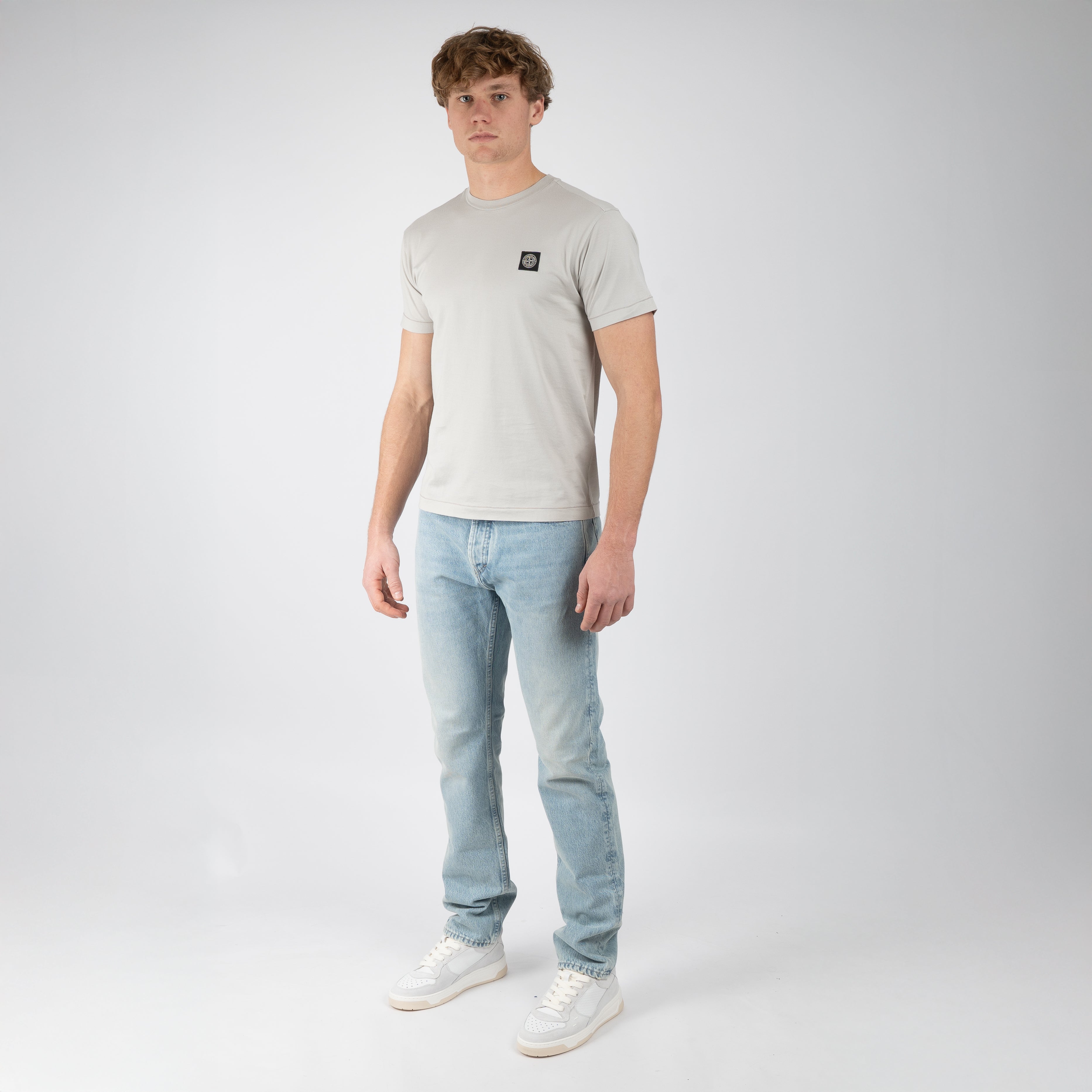 Stone Island T-Shirt Grijs | 60/2 Cotton Jersey