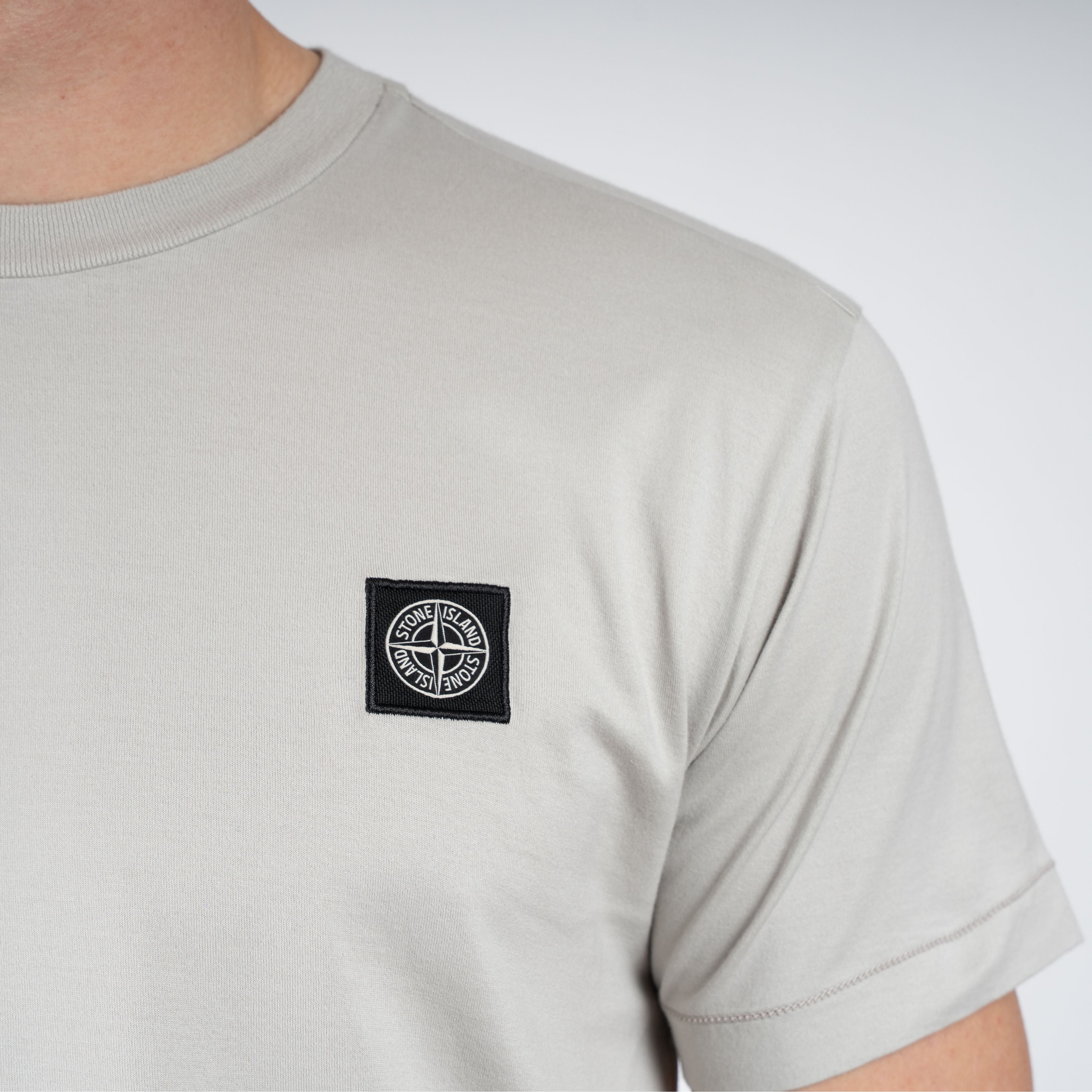 Stone Island T-Shirt Grijs | 60/2 Cotton Jersey