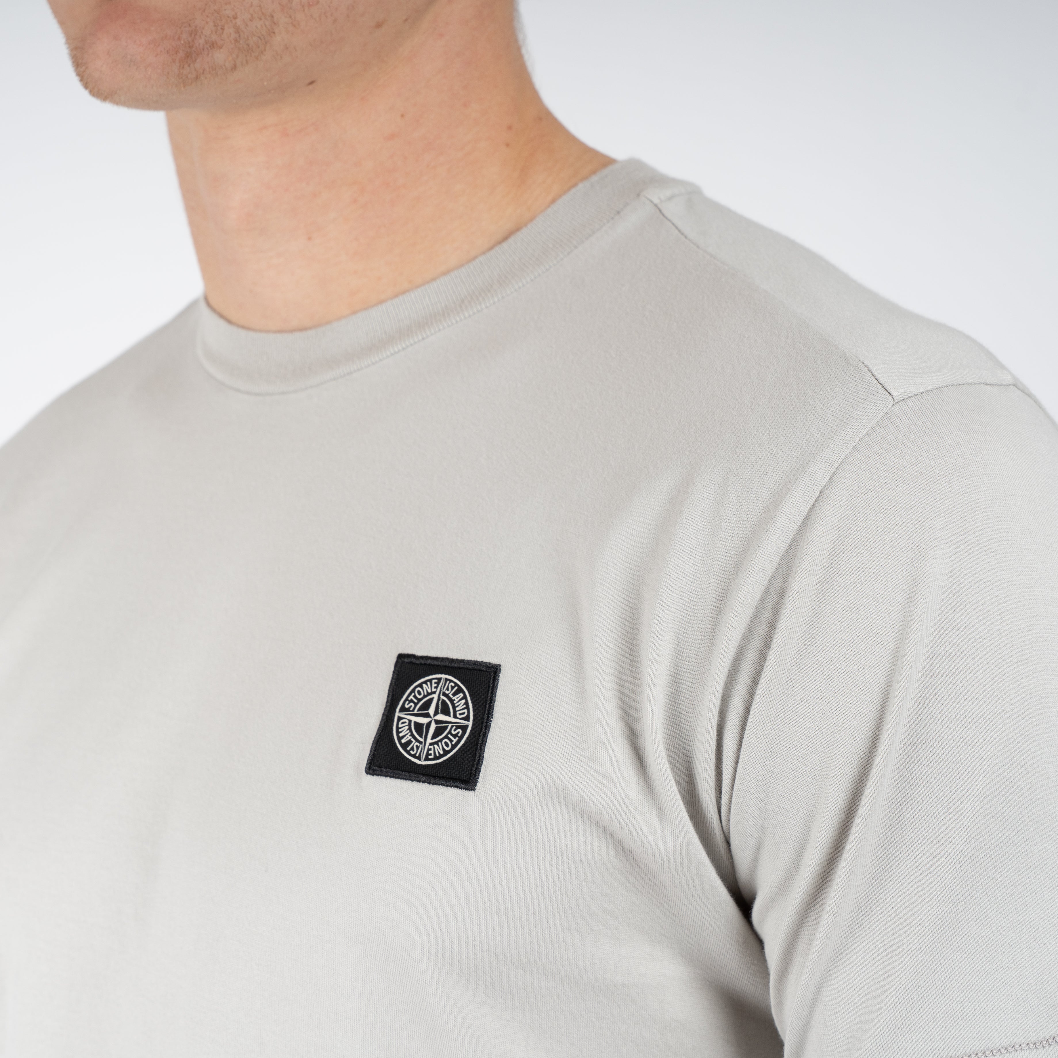 Stone Island T-Shirt Grijs | 60/2 Cotton Jersey