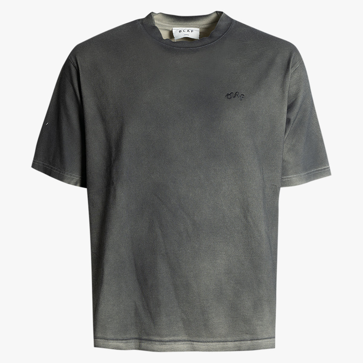 Olaf T-Shirt Grijs | Pigment Spray Tee