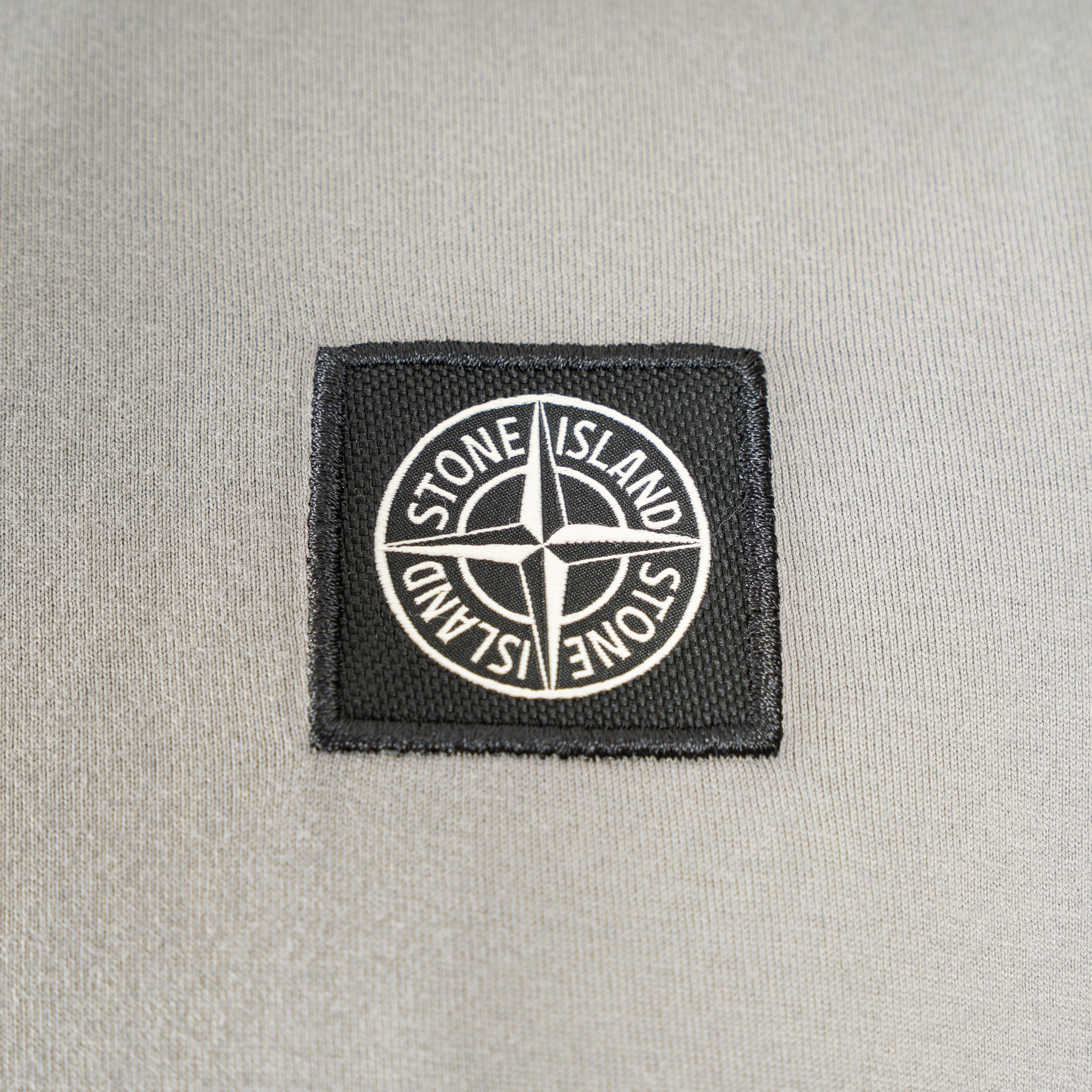 Stone Island T-Shirt Grijs | Cotton Jersey