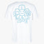 Flaneur T-Shirt Backprint Wit | Happy Flower