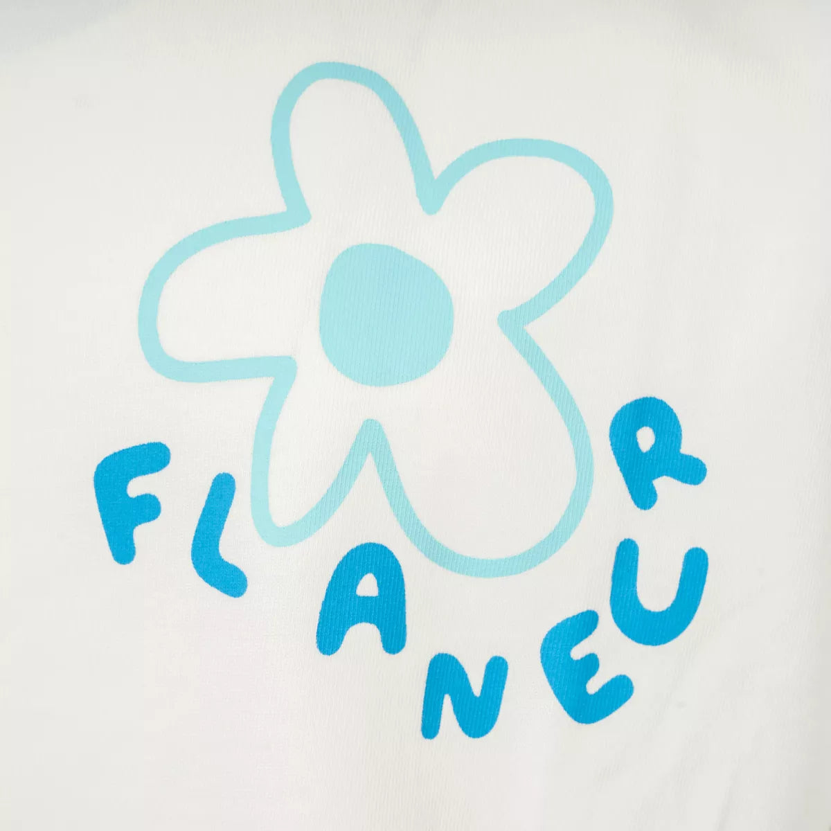 Flaneur Shirt met Backprint Wit | Blossom T-Shirt