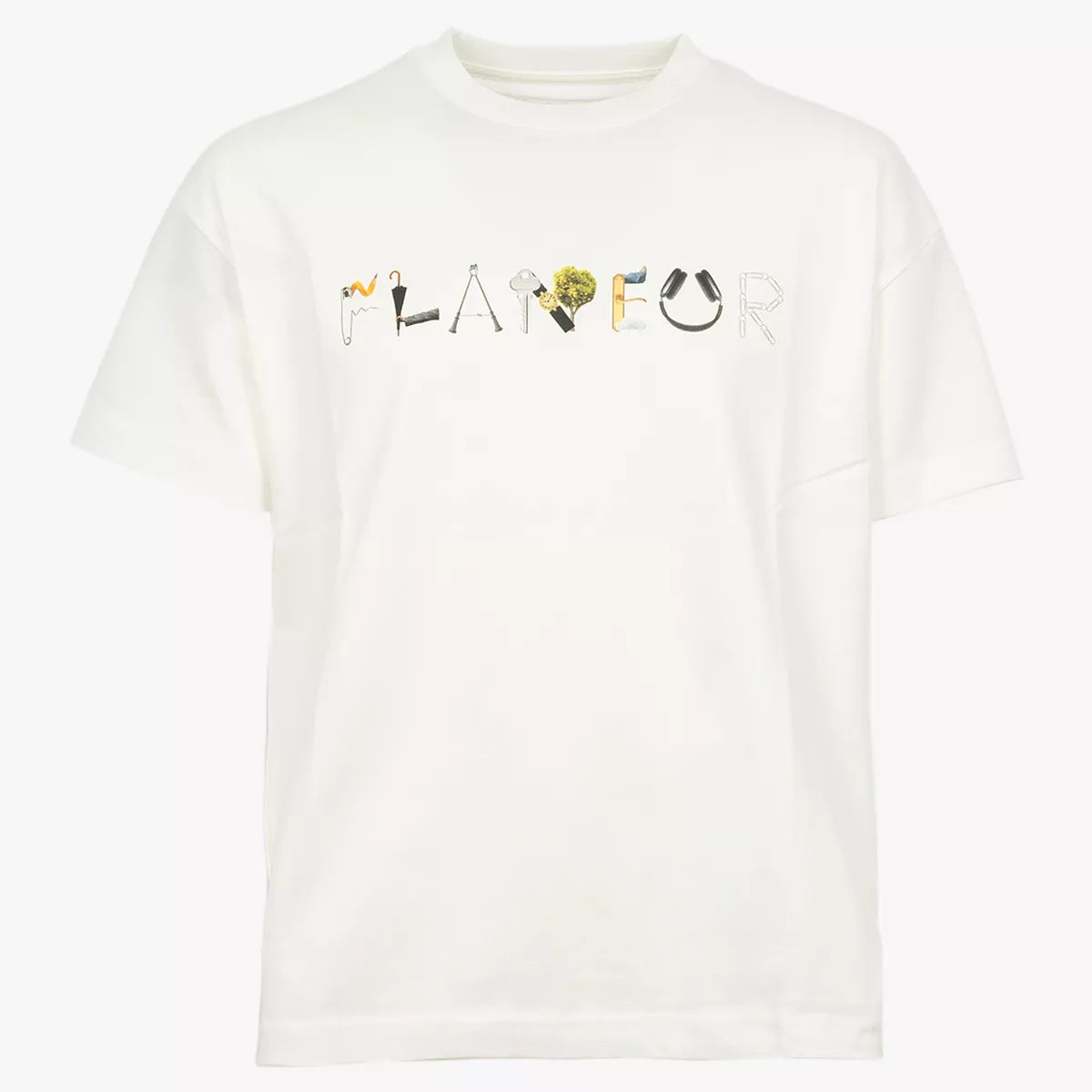 Flaneur Shirt Wit | Objects T-Shirt