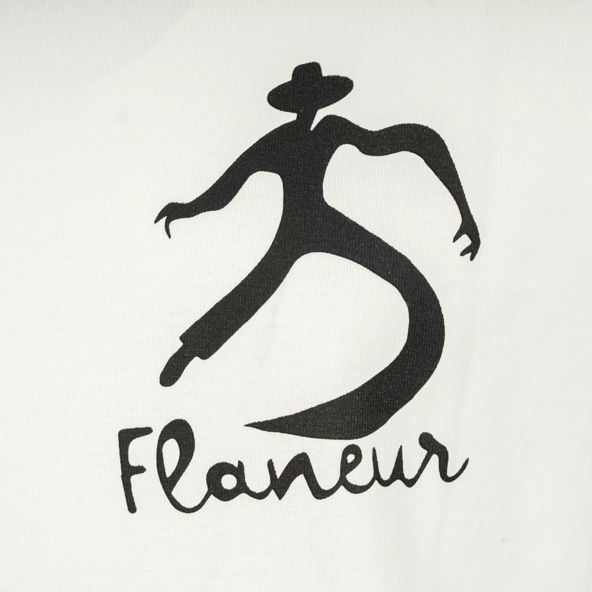 Flaneur Shirt met Backprint Wit | Swirl Shirt