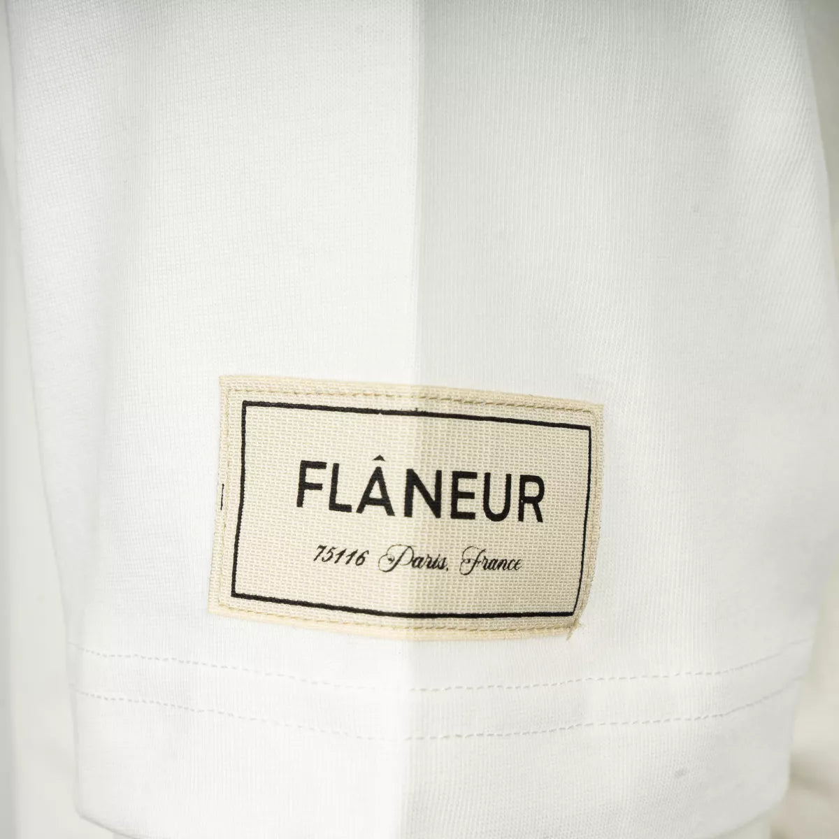 Flaneur Shirt Wit | Atelier T-Shirt