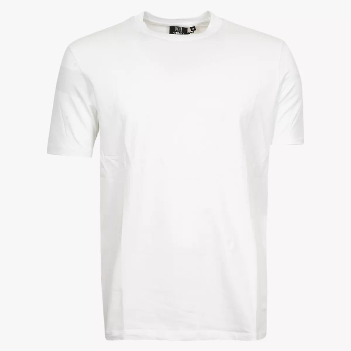 Genti T-Shirt Wit | Ice Cotton