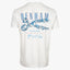 Denham T-Shirt met Backprint Wit | Swallow Tee