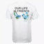 Olaf T-Shirt Wit | Marbles Tee