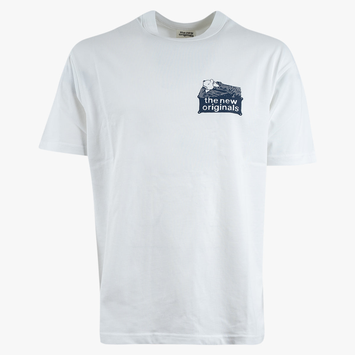 The New Originals T-Shirt Backprint Wit | Grandmaster Freddy Tee