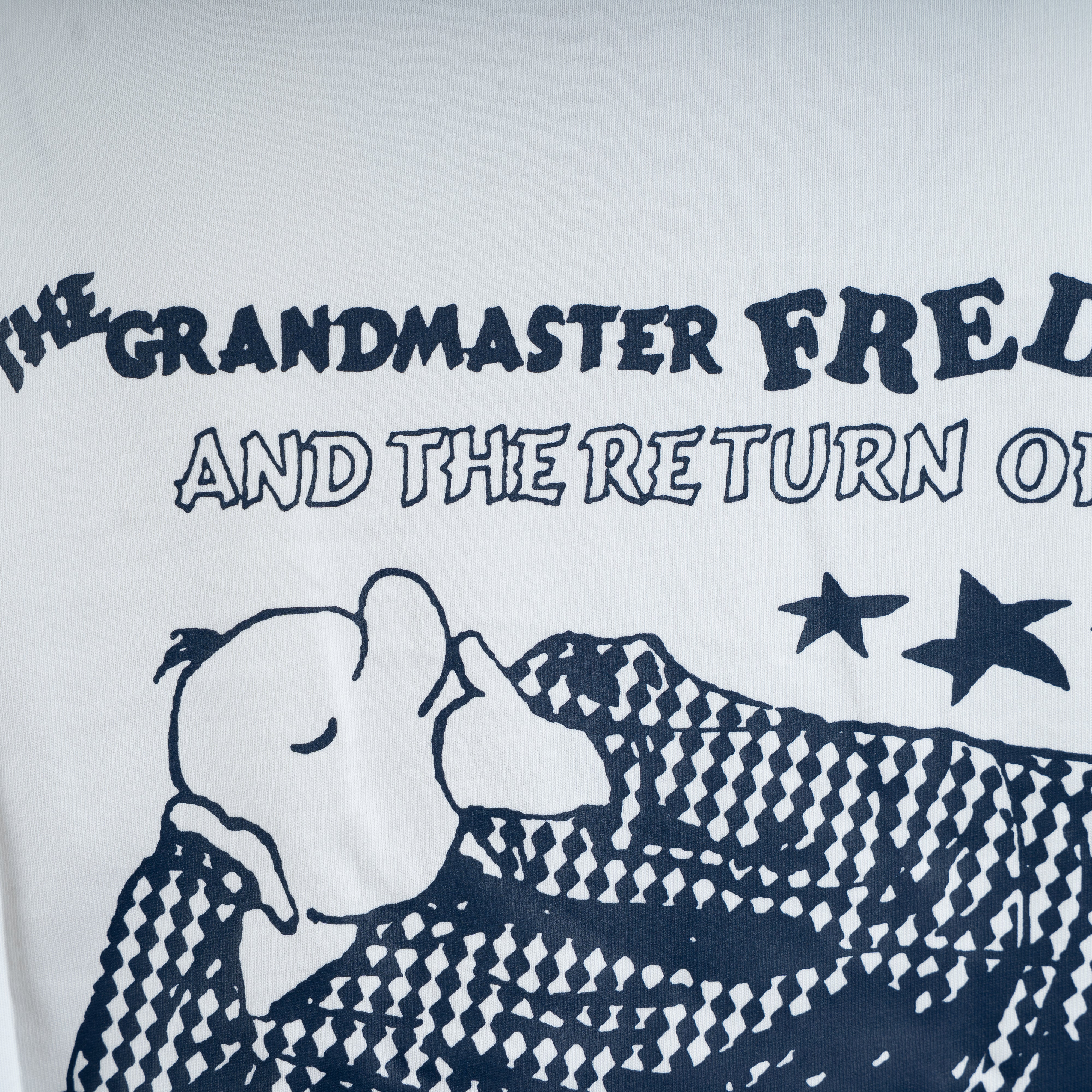 The New Originals T-Shirt Backprint Wit | Grandmaster Freddy Tee