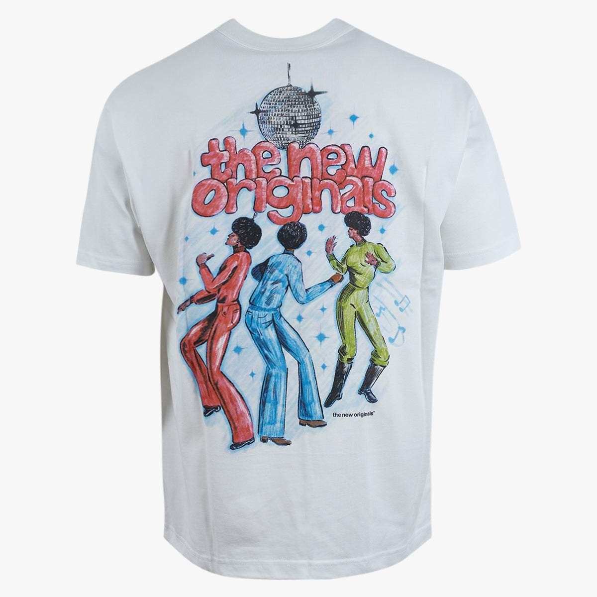 The New Originals T-Shirt Backprint Wit | Groove Tee