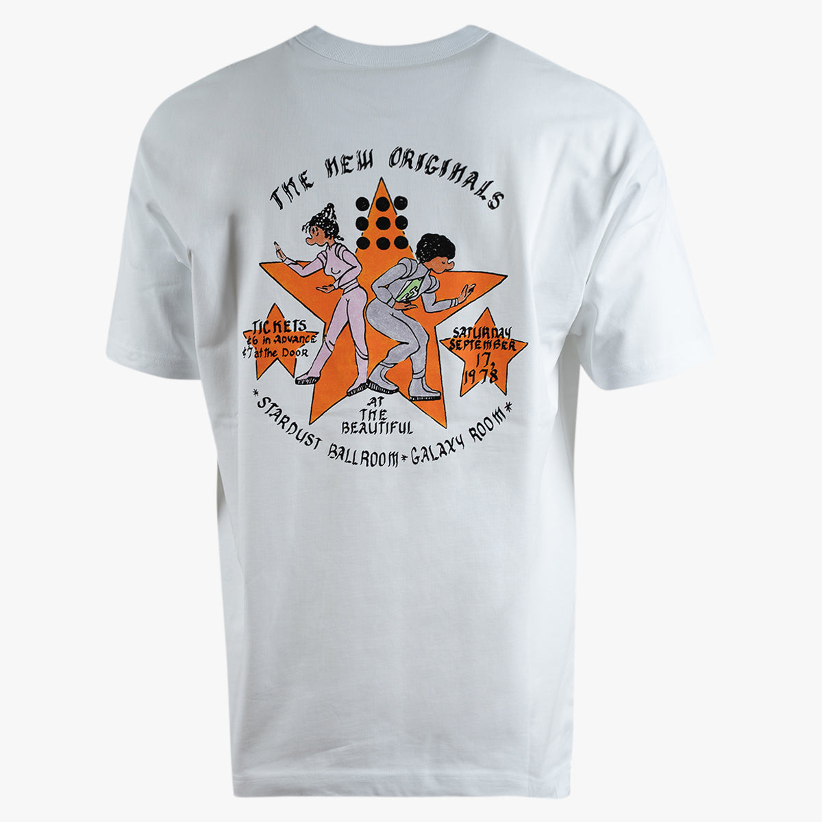 The New Originals T-Shirt Backprint Wit | Stardust Tee