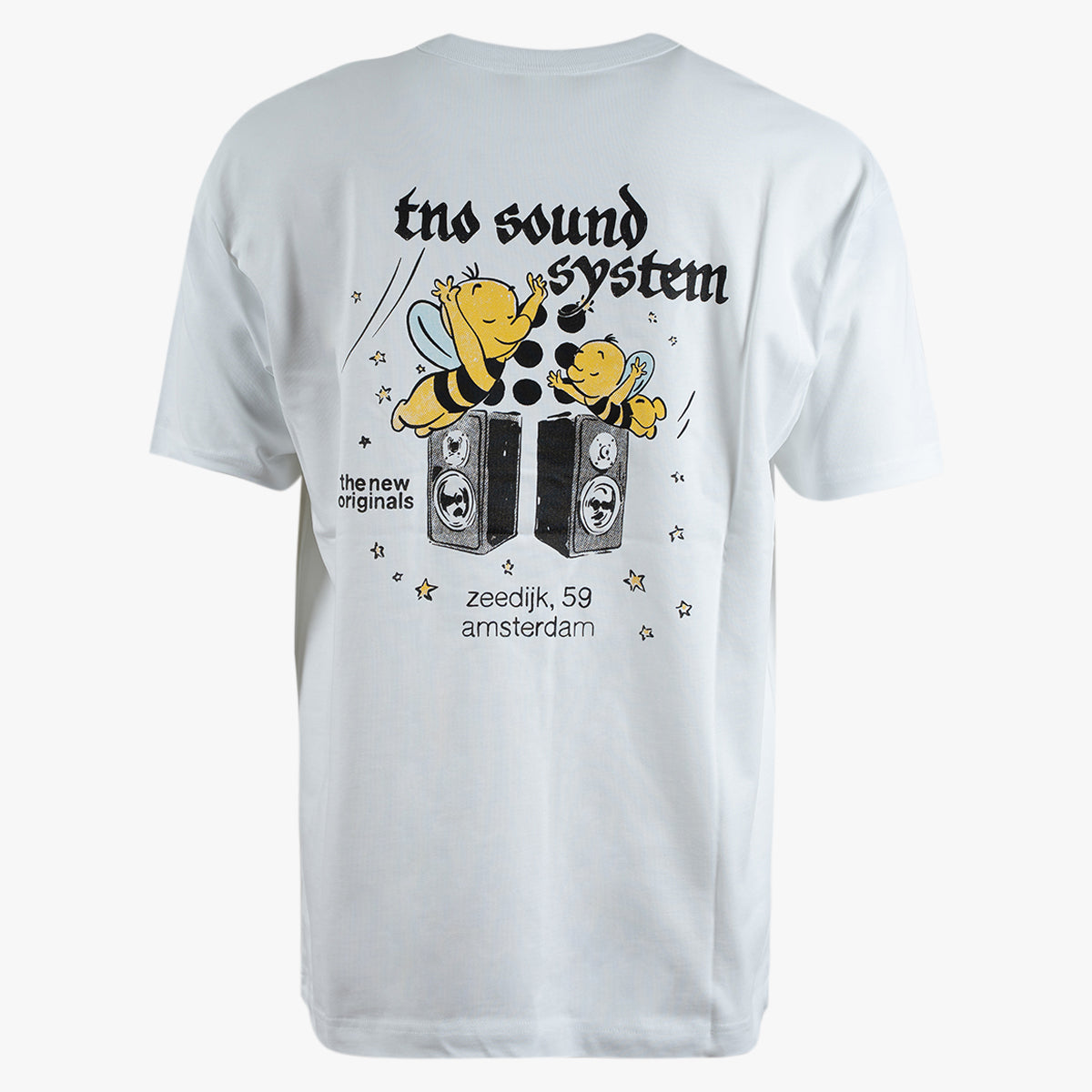 The New Originals T-Shirt Backprint Wit | TNO Sound Tee
