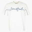 Bram's Fruit T-Shirt Wit | Garden Hose Chain Stitch