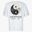 Denham T-Shirt Backprint Wit | Ying Yang