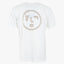 Olaf T-Shirt met Backprint Wit | Lined Face Tee