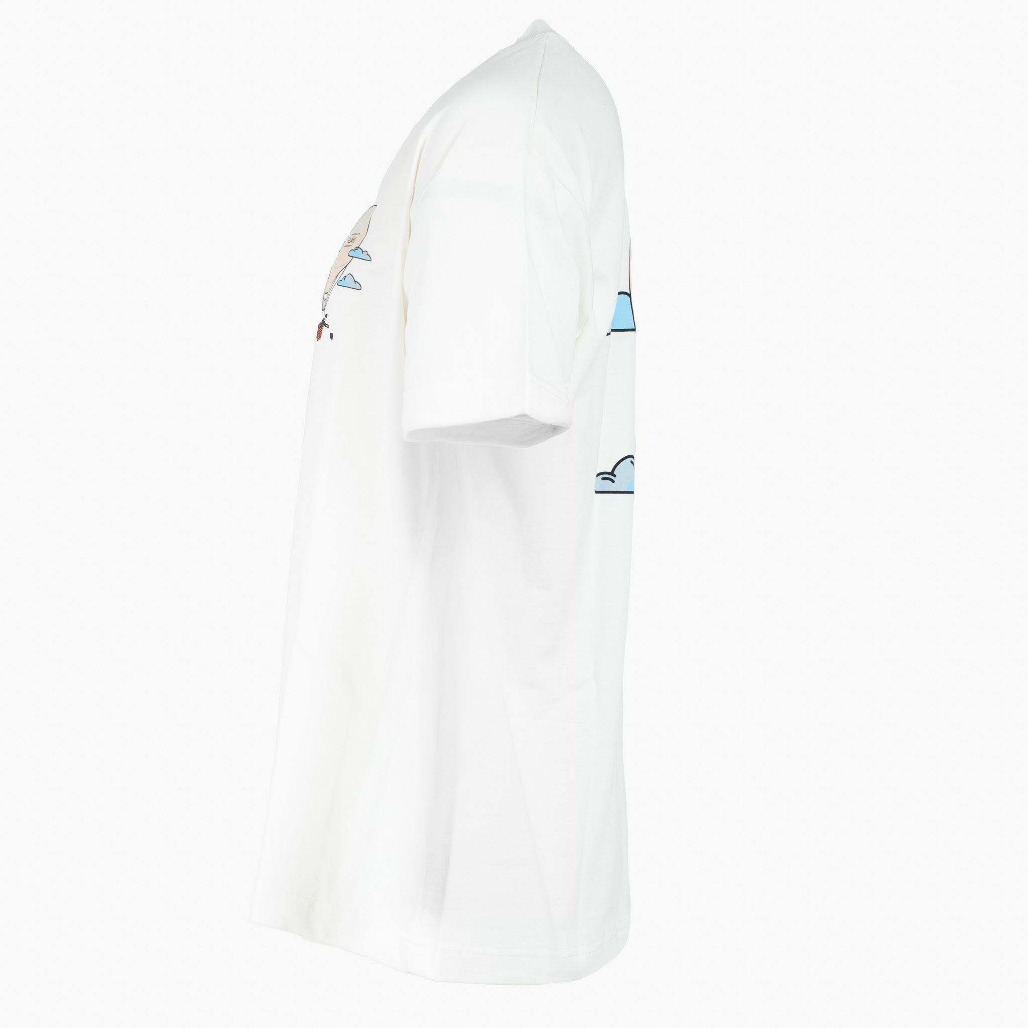 Flaneur T-shirt wit | AÉRONAUTIQUE