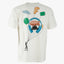 Flaneur T-Shirt met Backprint Wit | Inflatables