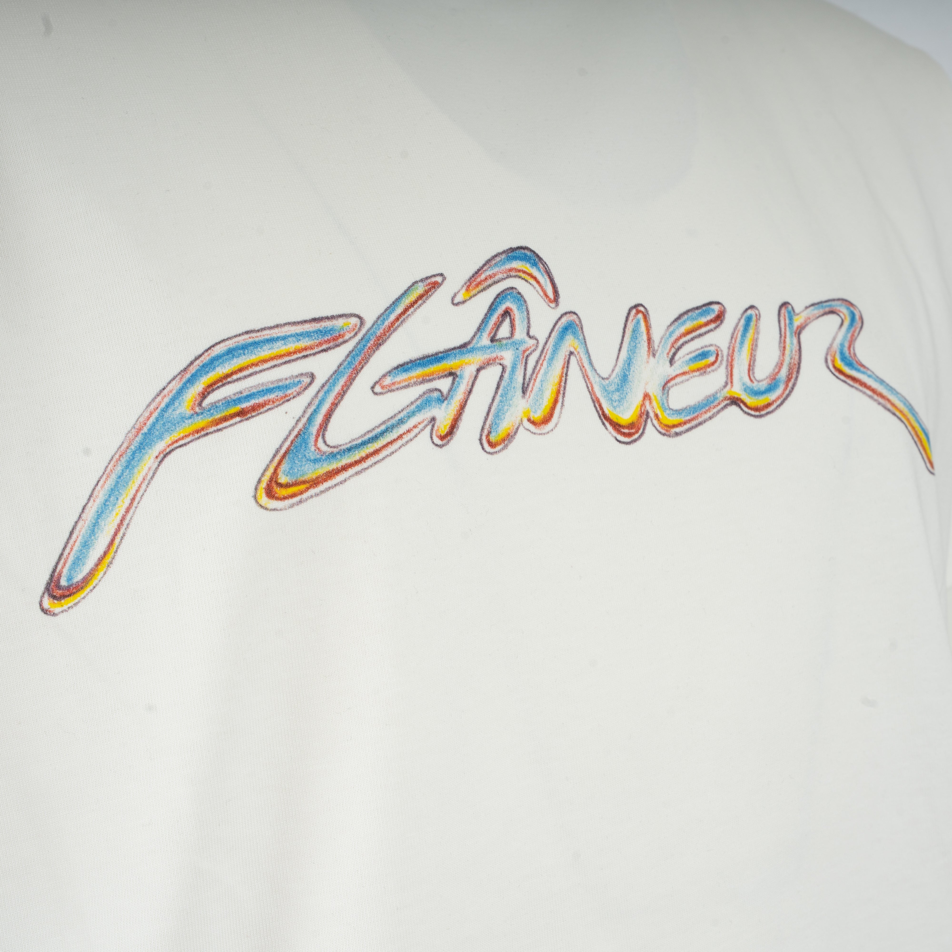 Flaneur T-Shirt Wit | Chrome