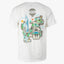 Flaneur T-Shirt Backprint Wit | Festival Map