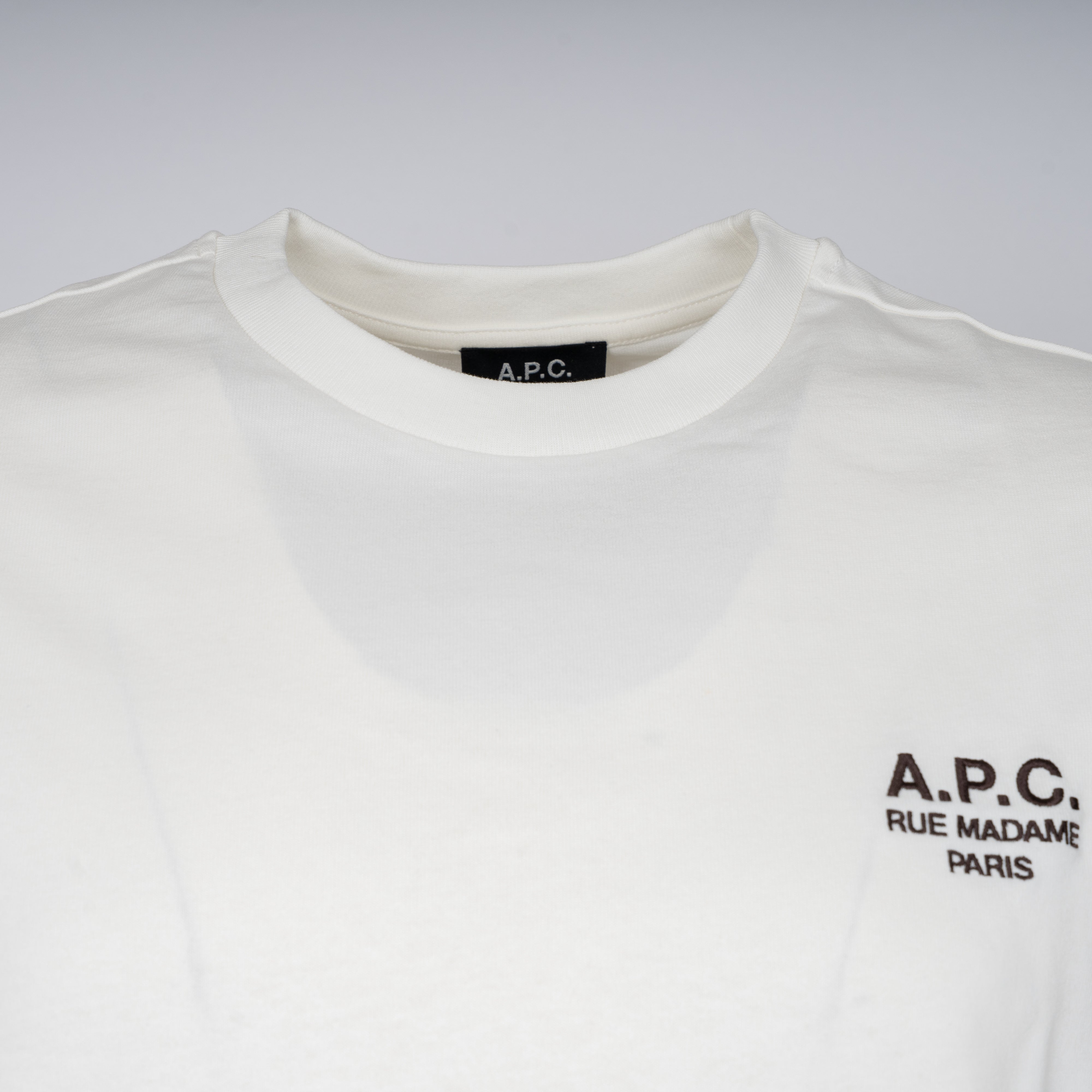 A.P.C. T-Shirt Wit | Rue Madame