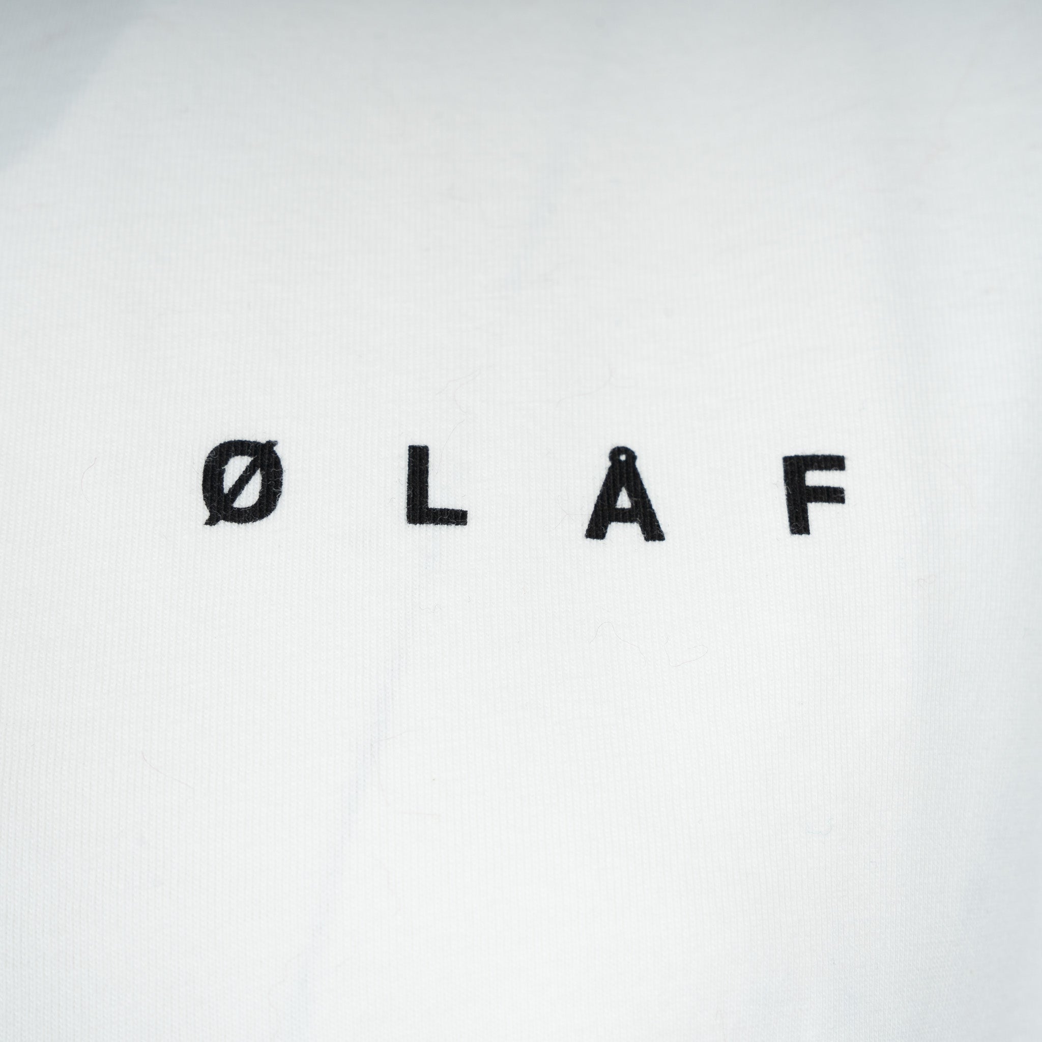 Olaf T-Shirt Backprint Wit | Crafted Fruit Bowl