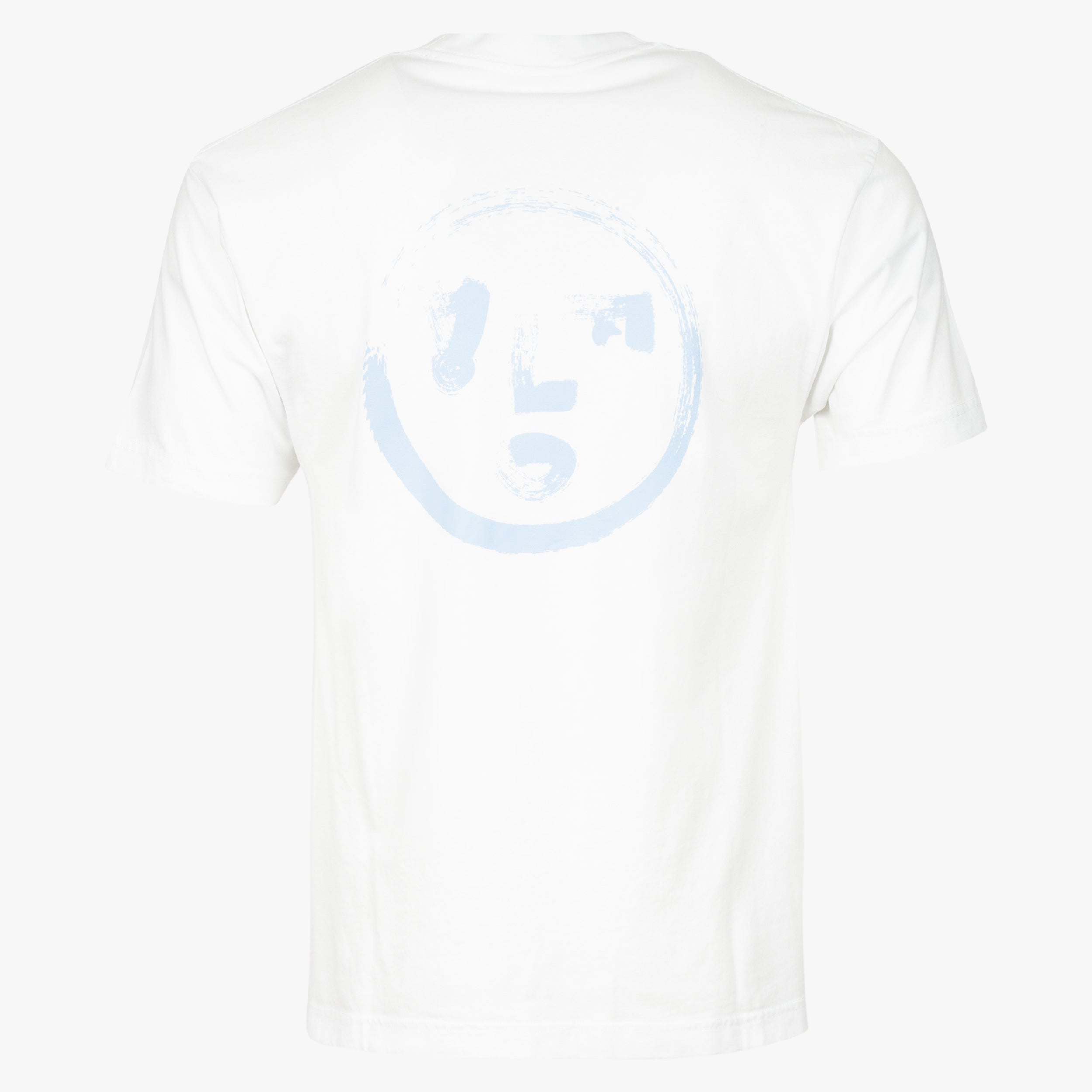 Olaf T-Shirt Backprint Wit | Brushstroke Face