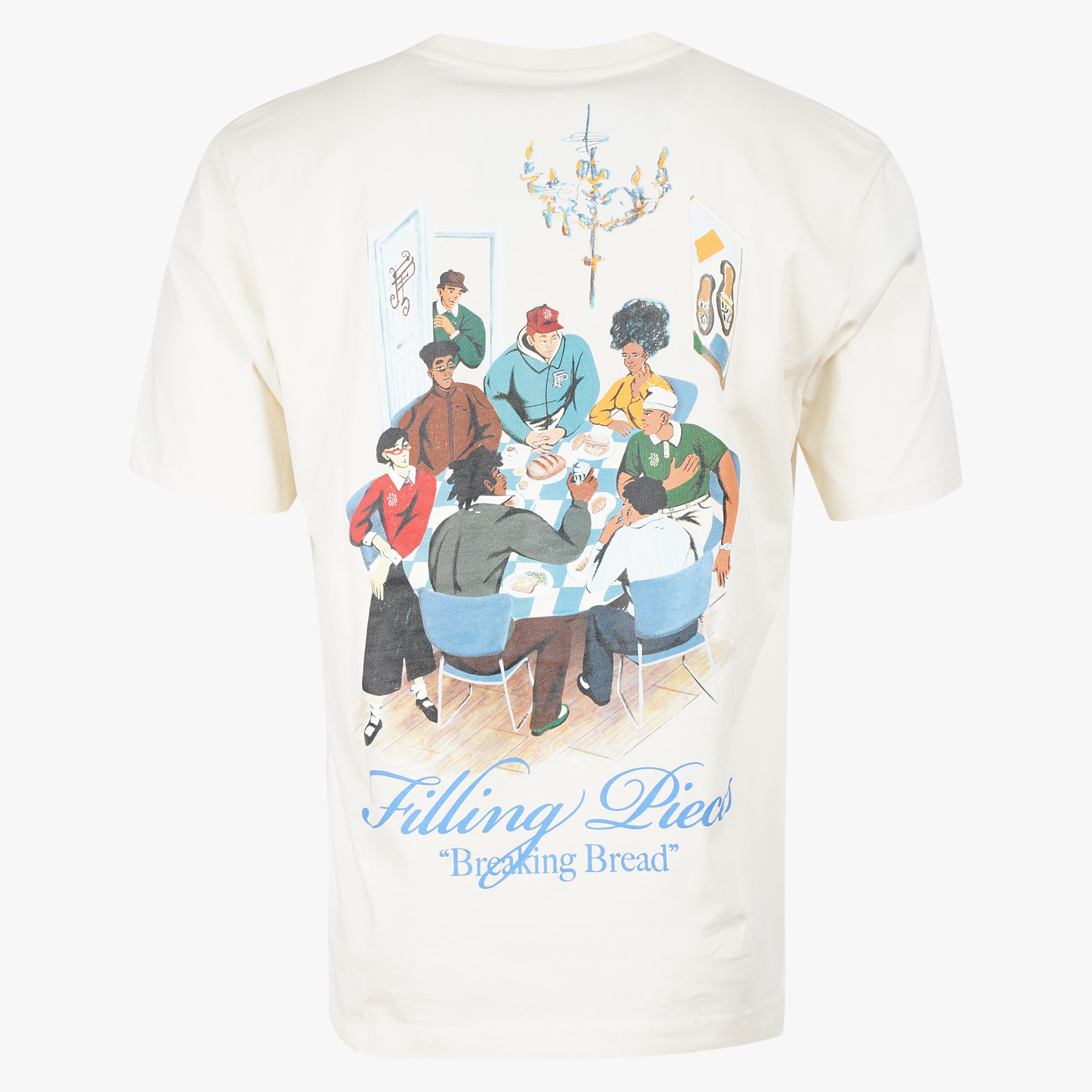 Filling Pieces T-Shirt Backprint Crème | Supper