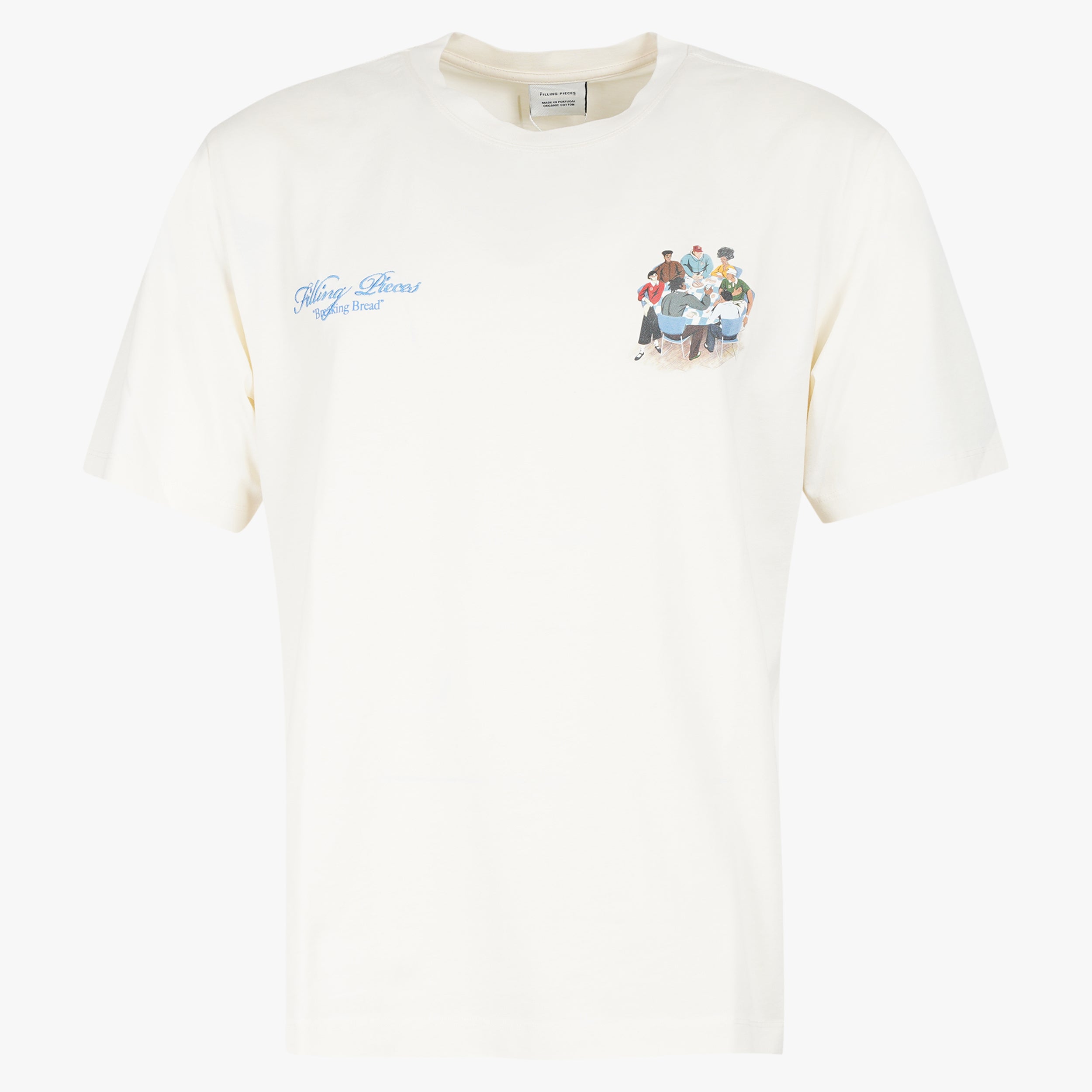 Filling Pieces T-Shirt Backprint Crème | Supper