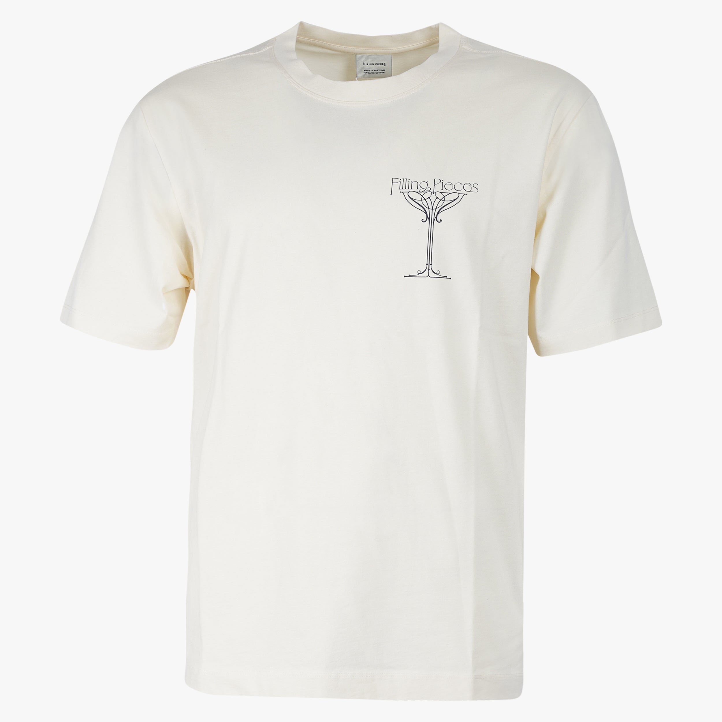 Filling Pieces T-Shirt Backprint Crème | Champagne