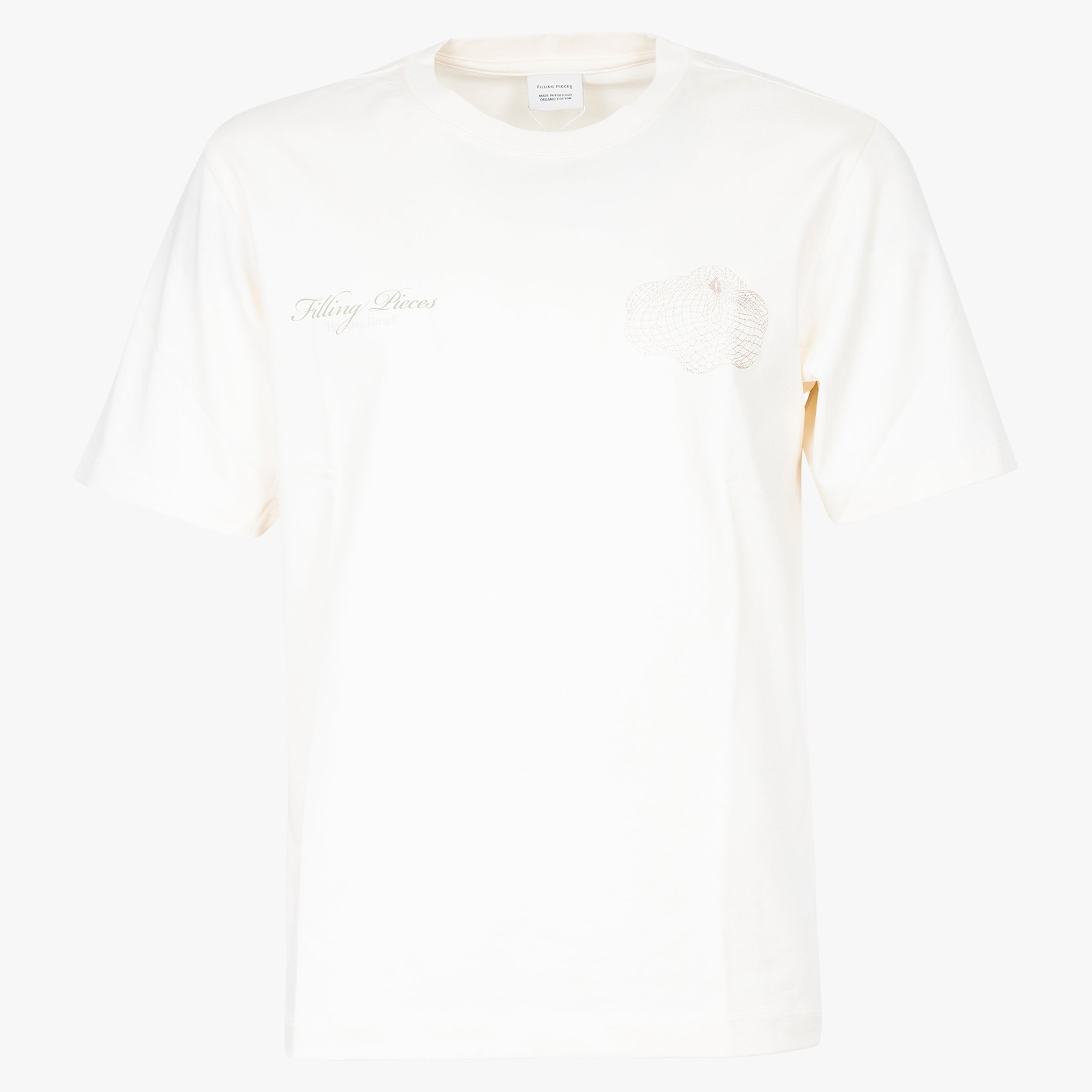 Filling Pieces T-Shirt Backprint Crème | Citrus