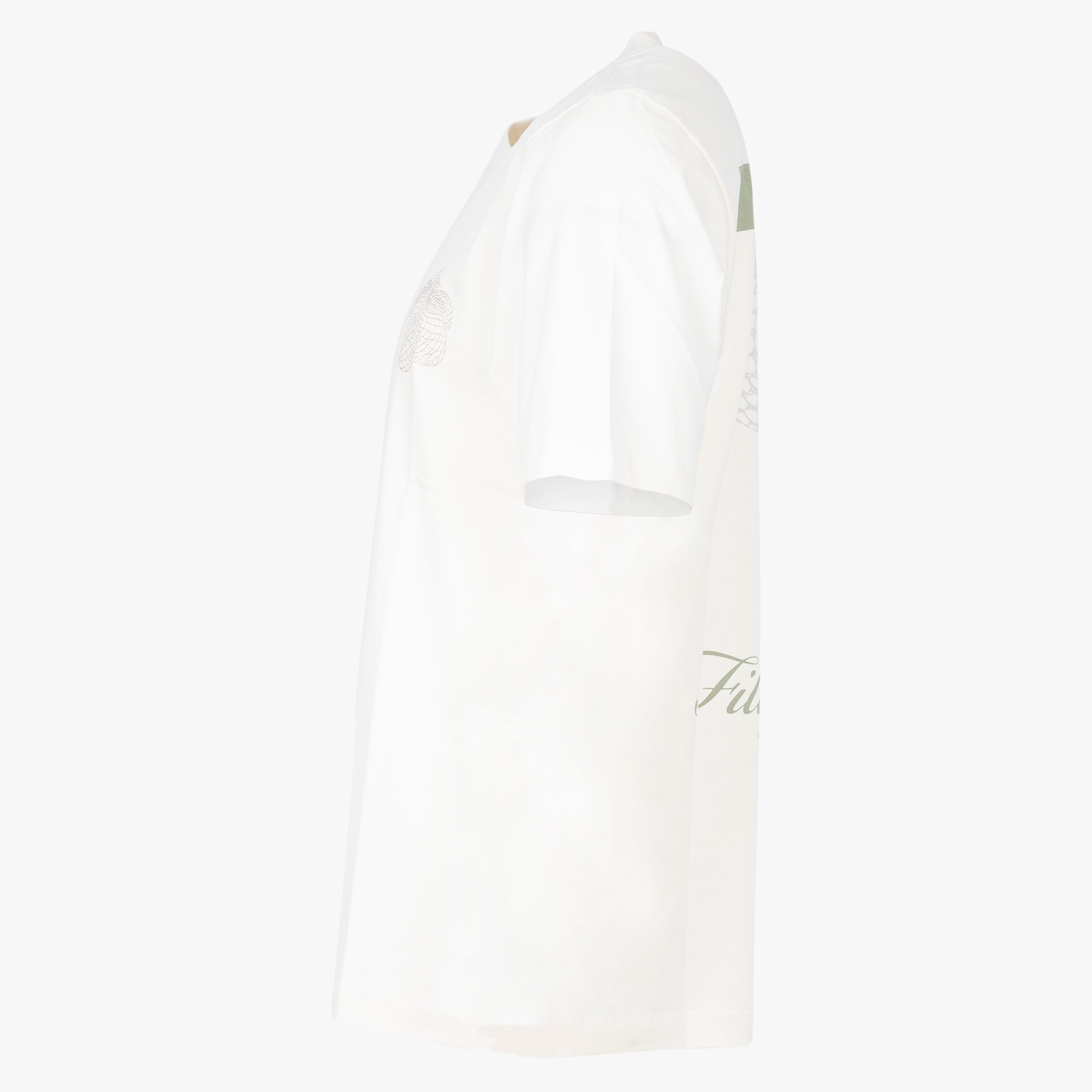 Filling Pieces T-Shirt Backprint Crème | Citrus