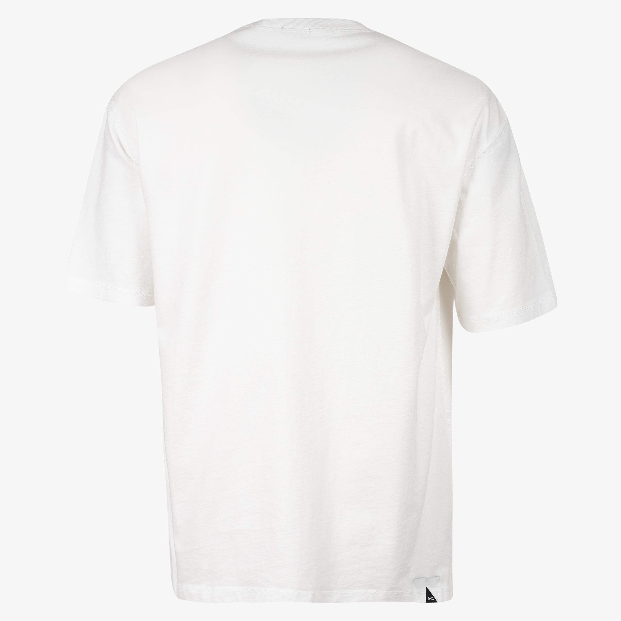 Denham T-Shirt Wit | Scissor Patch Tee