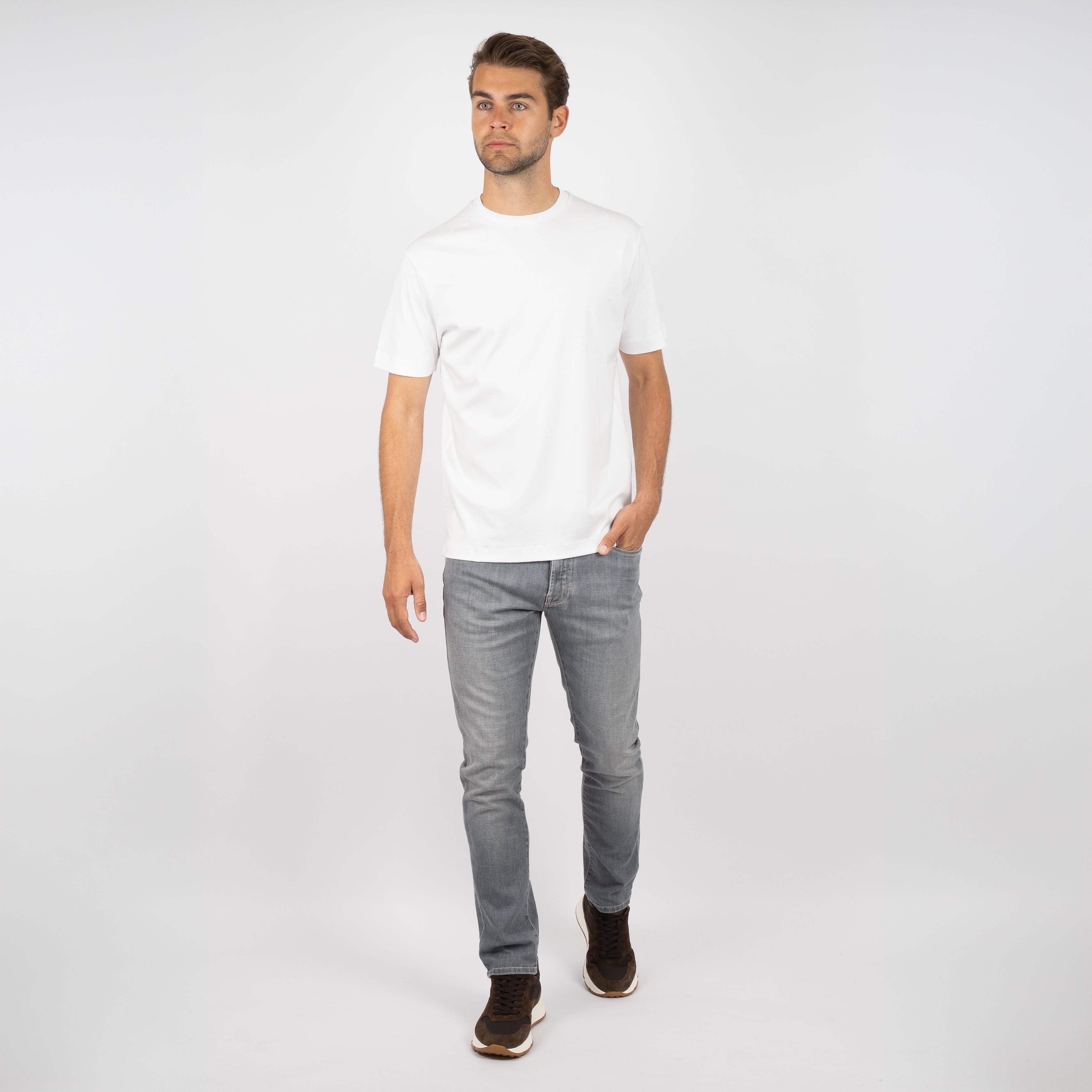 SEVEN DIALS T-Shirt Wit | Nalon