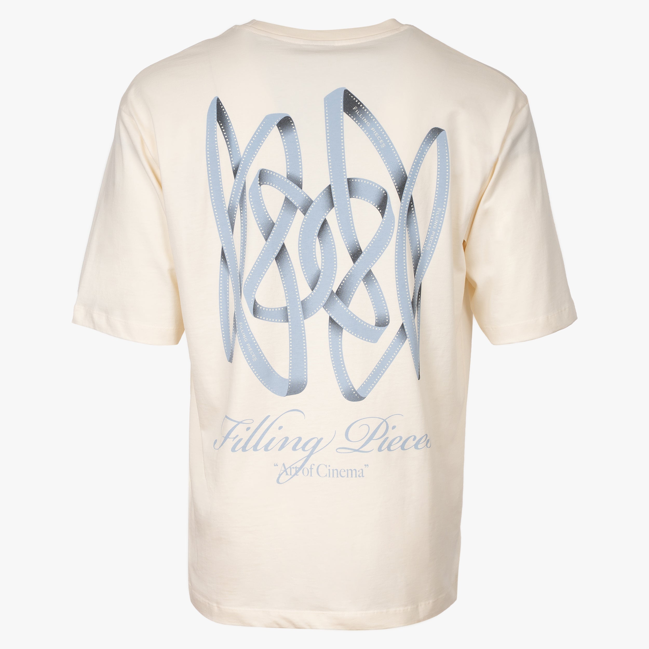 Filling Pieces T-Shirt Backprint Crème | Boxy Film Strip
