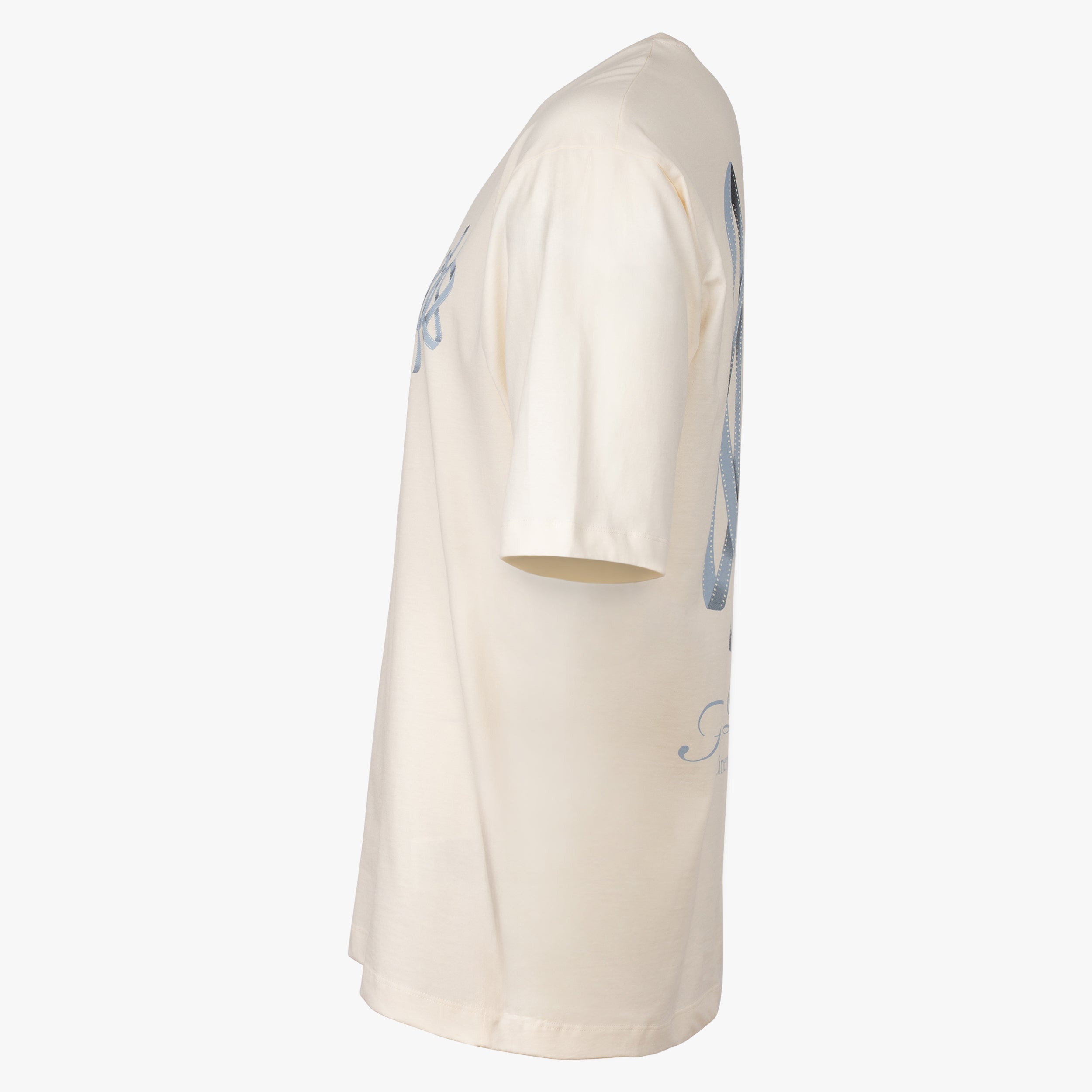 Filling Pieces T-Shirt Backprint Crème | Boxy Film Strip