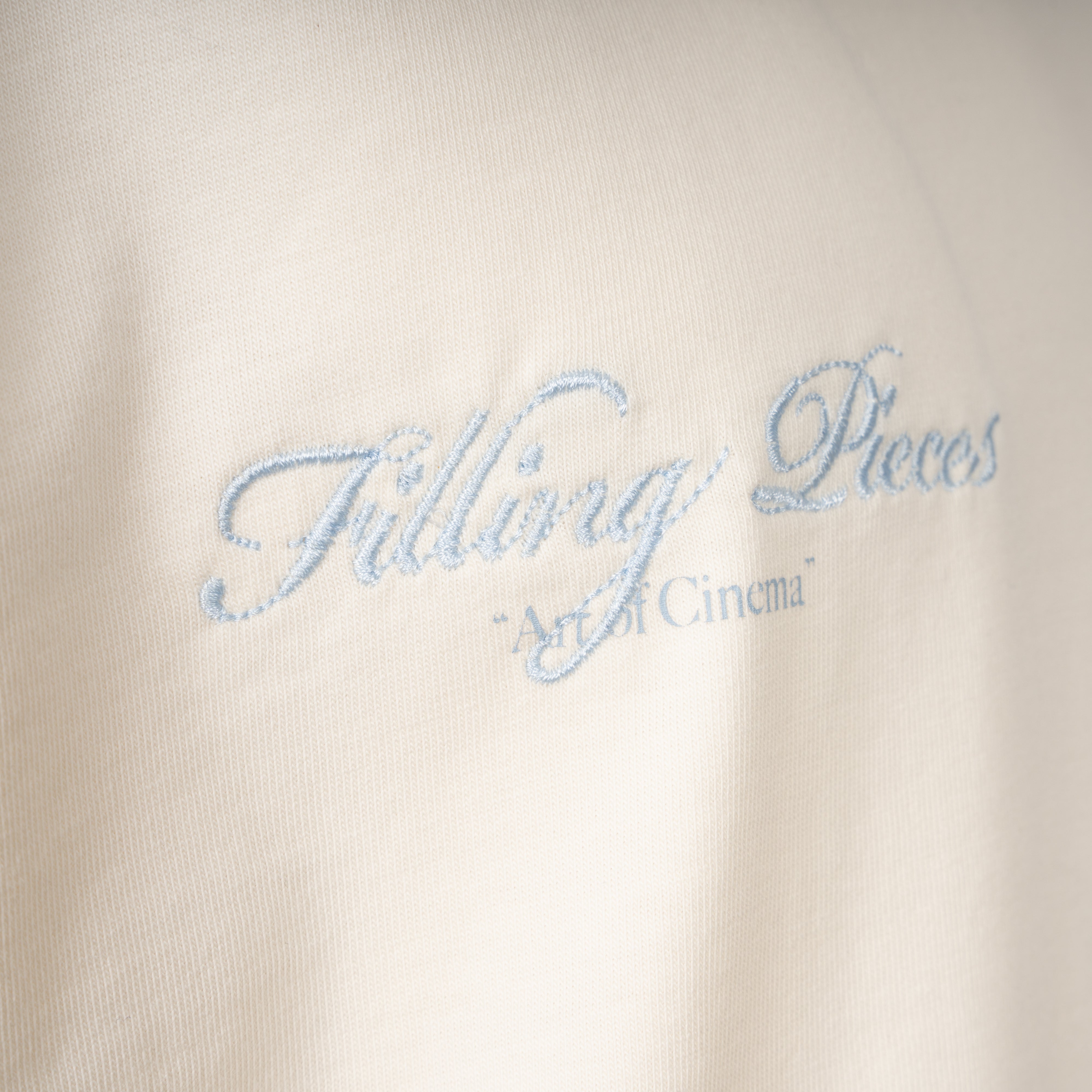 Filling Pieces T-Shirt Backprint Crème | Film Set
