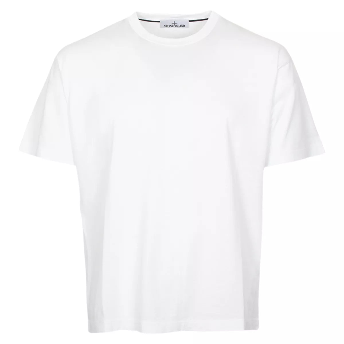 Stone Island T-shirt wit | Backprint